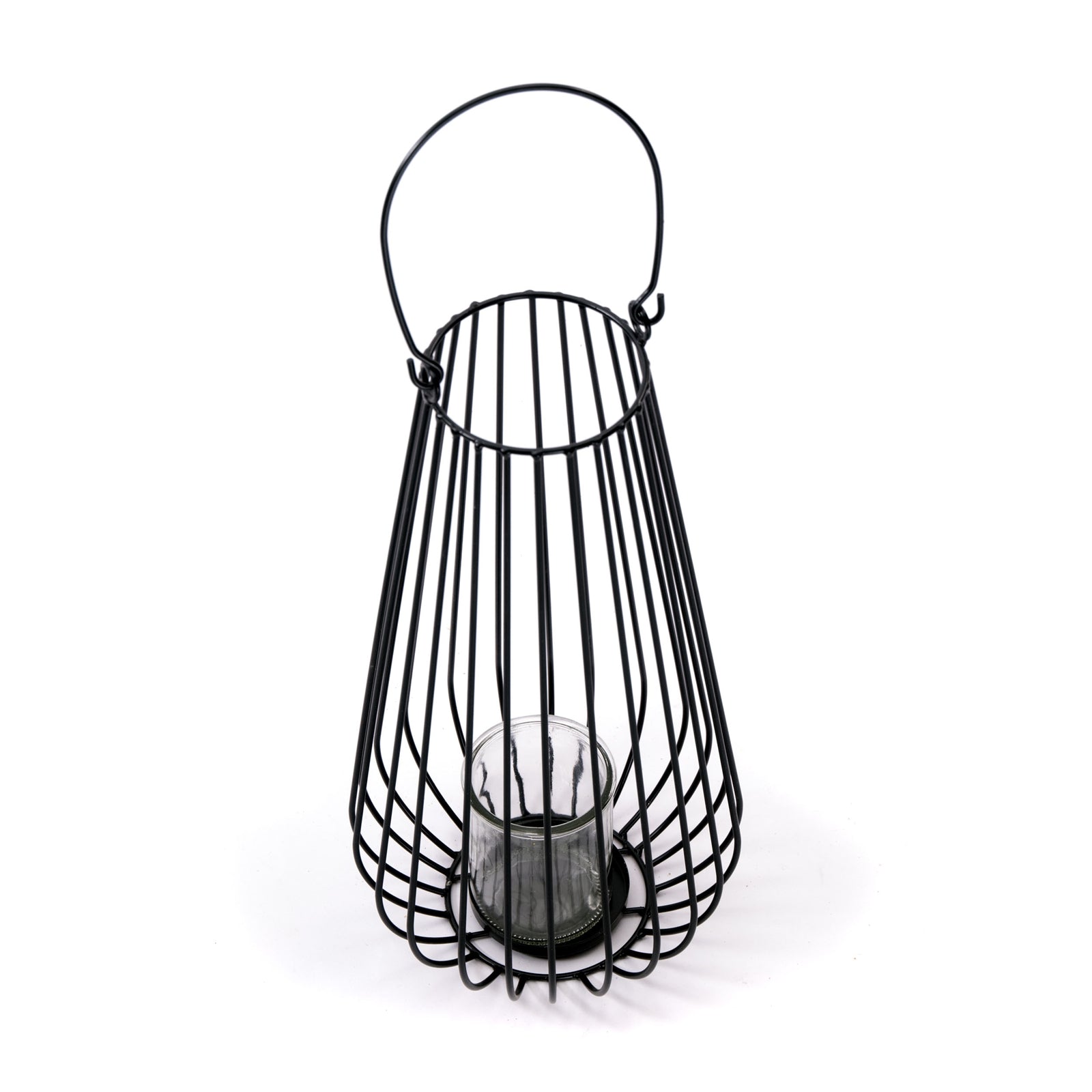 KERZENHALTER "BALTO" | 40cm, Metall | Boden Windlicht, Laterne