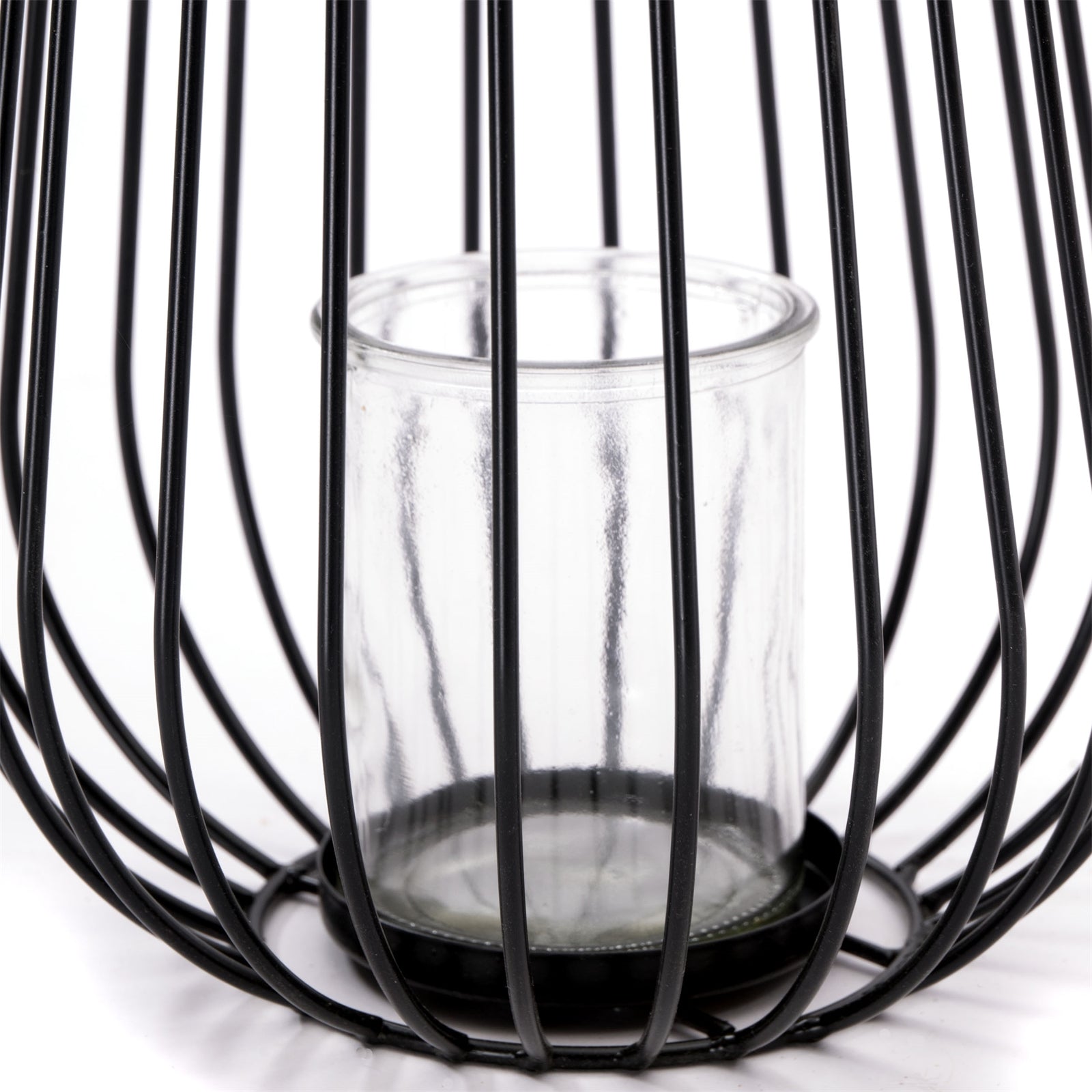 KERZENHALTER "BALTO" | 40cm, Metall | Boden Windlicht, Laterne