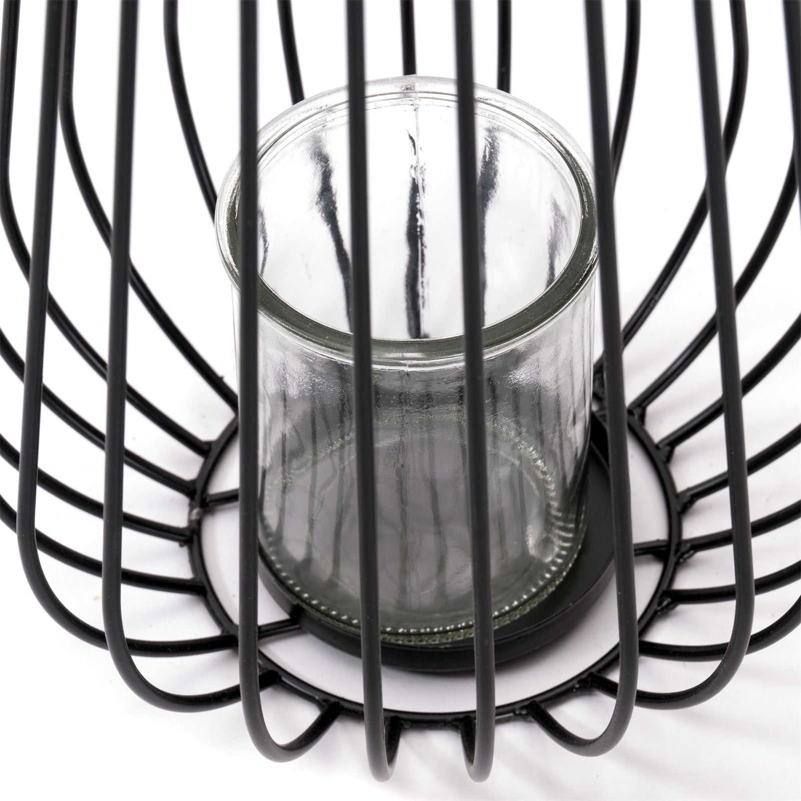 KERZENHALTER "BALTO" | 40cm, Metall | Boden Windlicht, Laterne