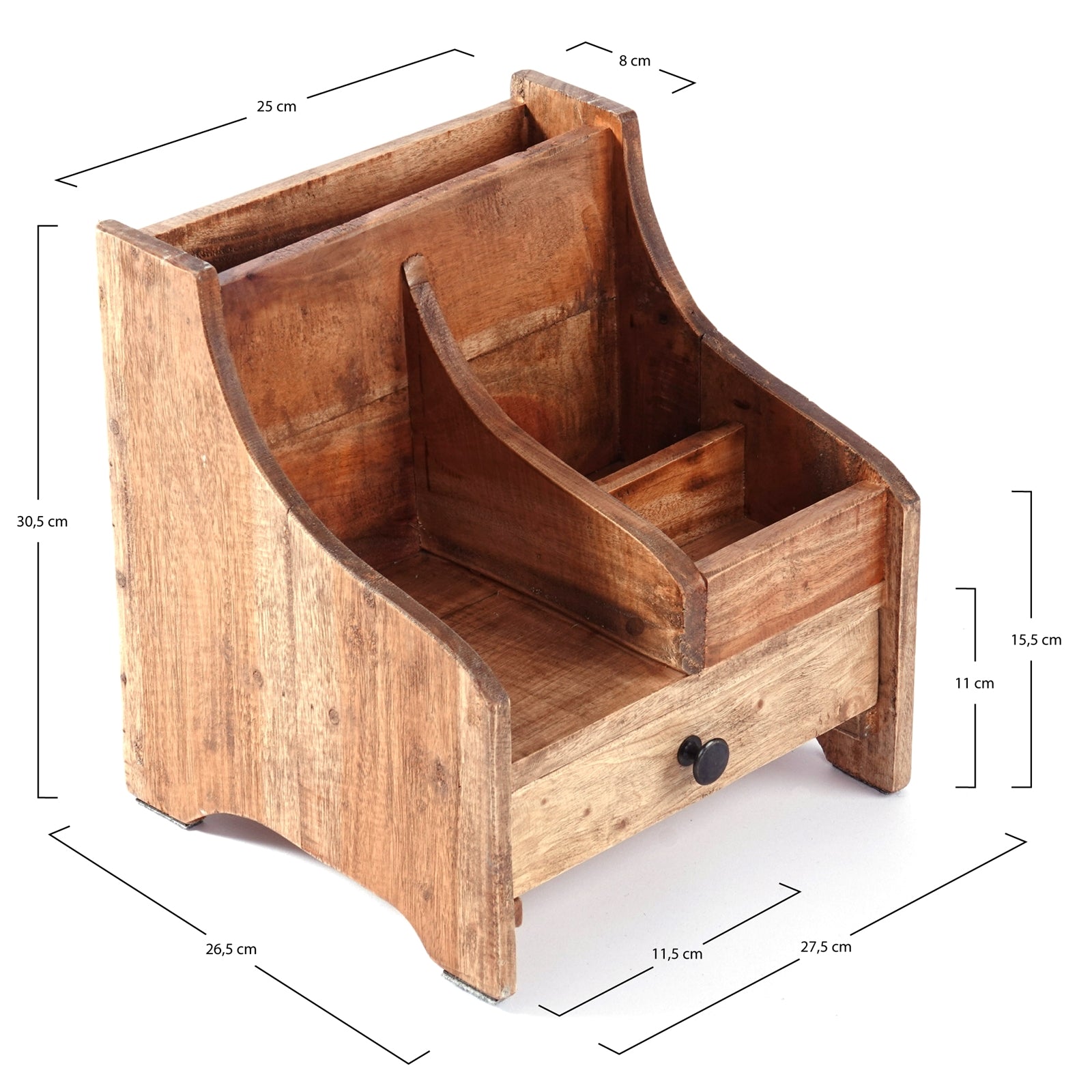 BÜRO ORGANIZER "COLLEGE" | 30 cm | Schreibtisch Ablage