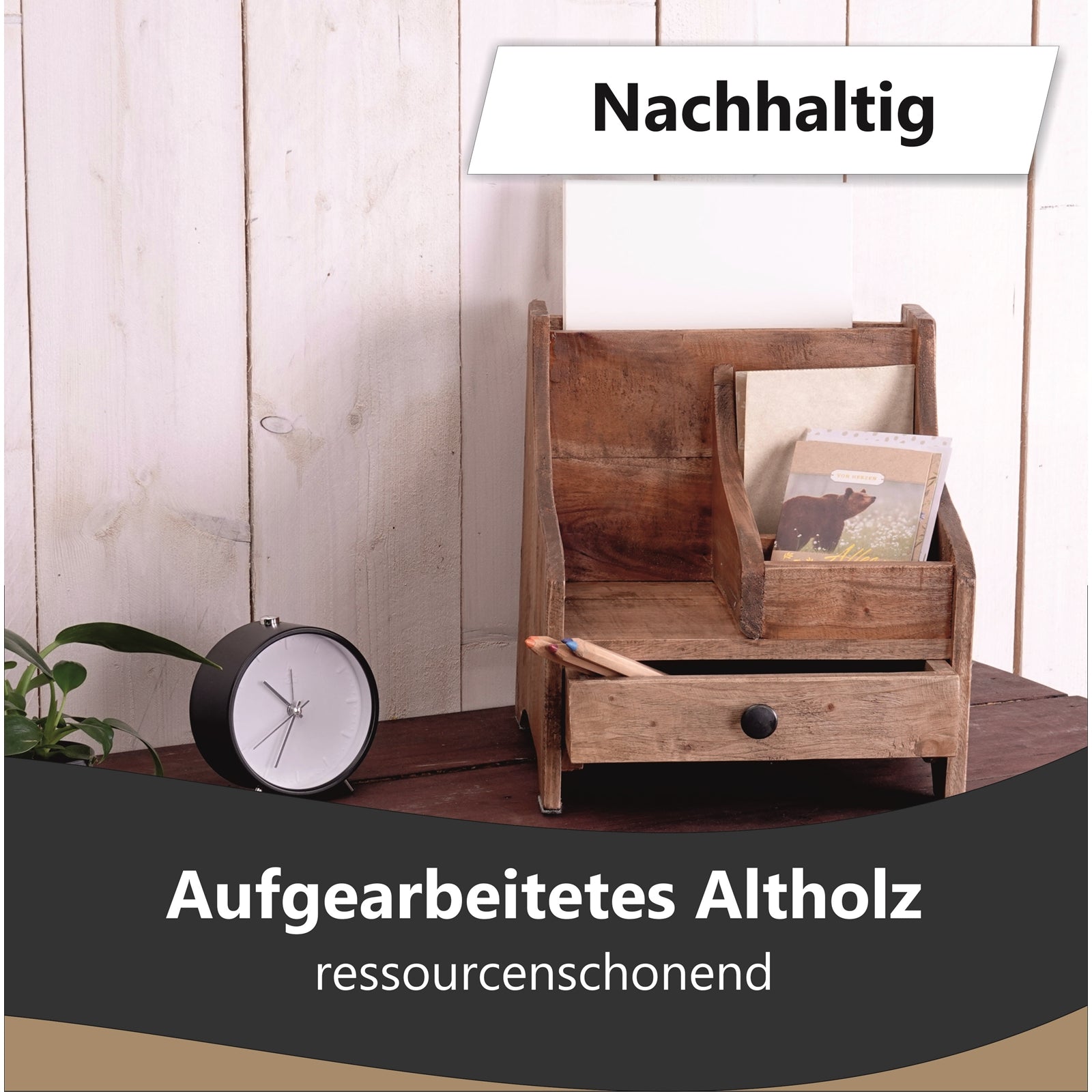 BÜRO ORGANIZER "COLLEGE" | 30 cm | Schreibtisch Ablage