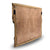 HOLZ SPIEGEL "HENNES" | 60x60cm, Massivholz | Flurspiegel, Wandspiegel