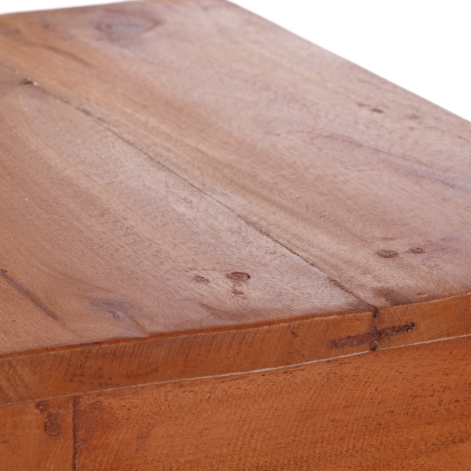 BEISTELLTISCH "RIKA" | Teakholz, 70 cm | Nachttisch, Telefontisch