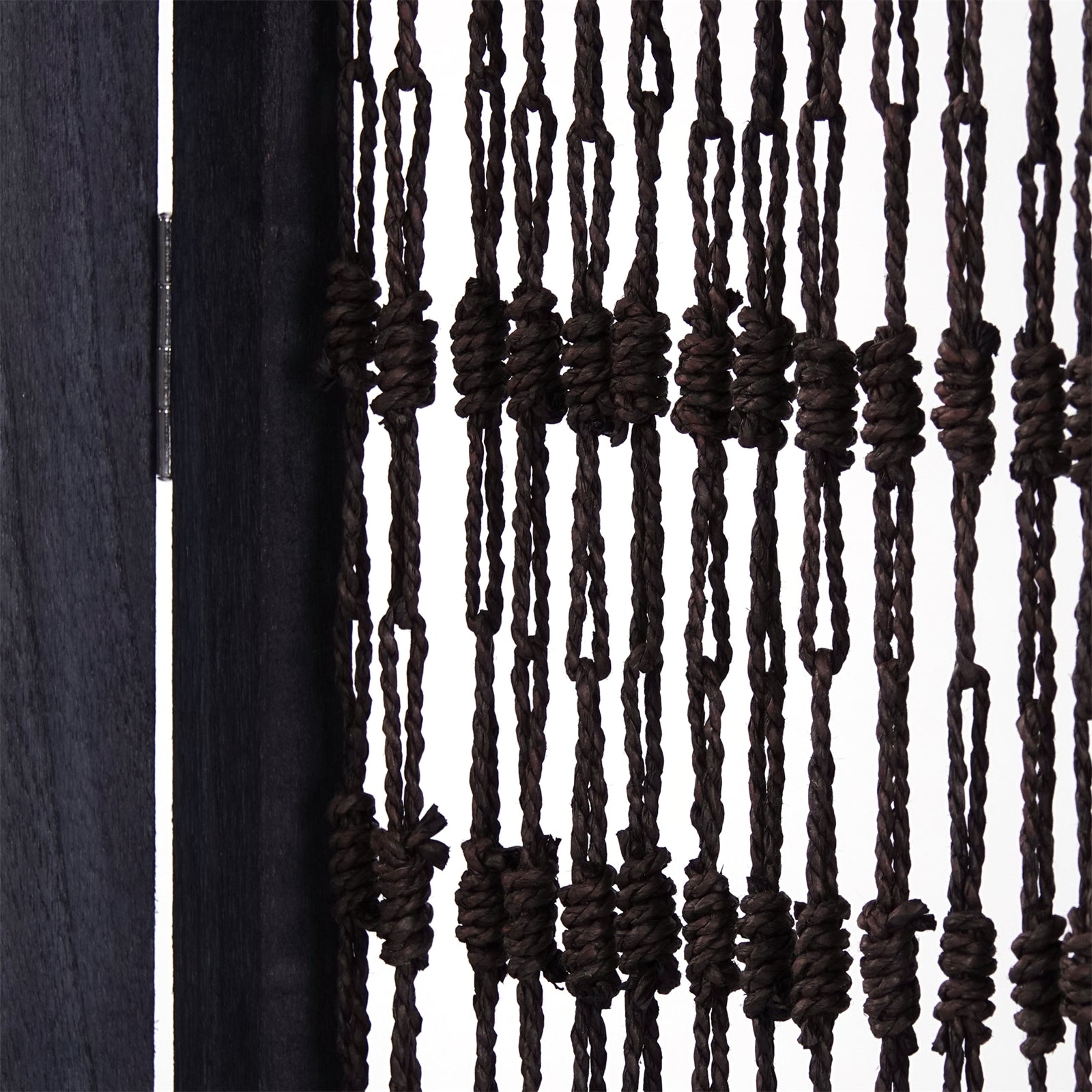 RAUMTEILER "COSMO" | Holz, Geknüpftes Garn, 166cm | Paravent