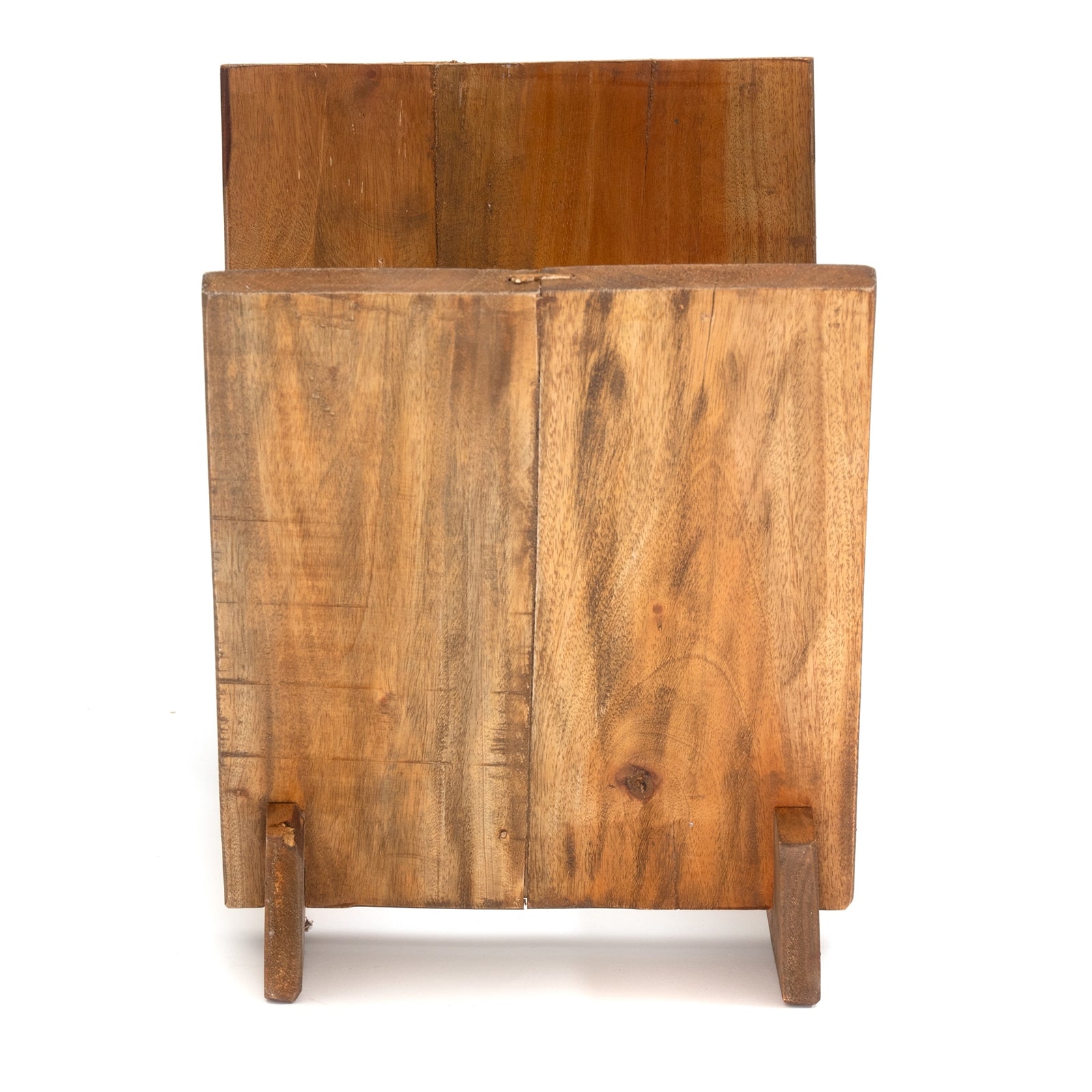 SCHALLPLATTENSTÄNDER "POP" | Massivholz, für 40 Vinylplatten | Ständer