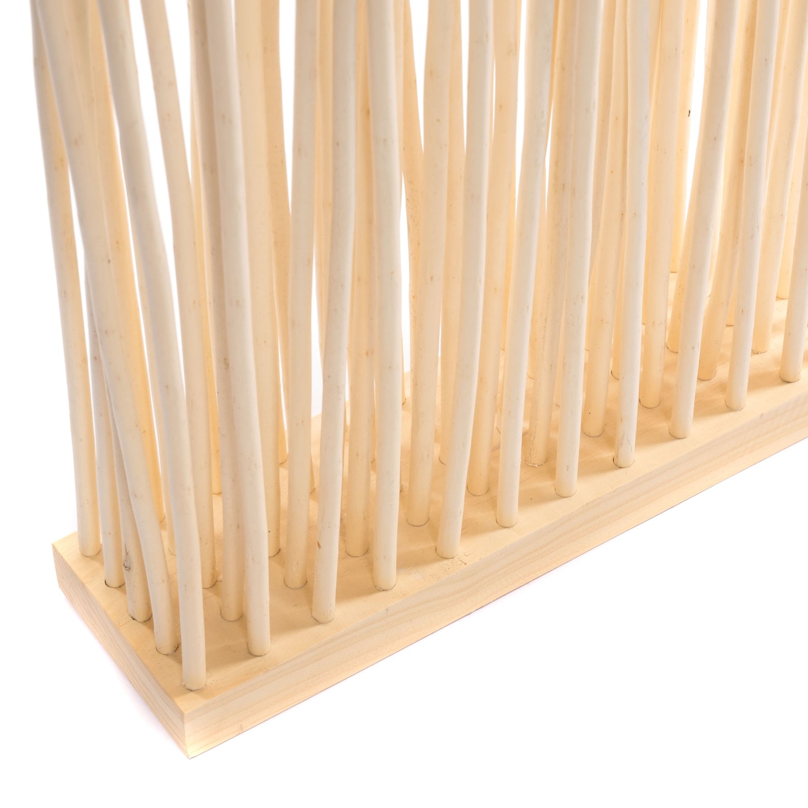 RAUMTEILER "SLIM" | Weide, 170x40cm | Paravent Zweige, Stellwand