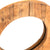 RUNDER WANDSPIEGEL "RONDO" | 50cm, Massivholz | Holzspiegel