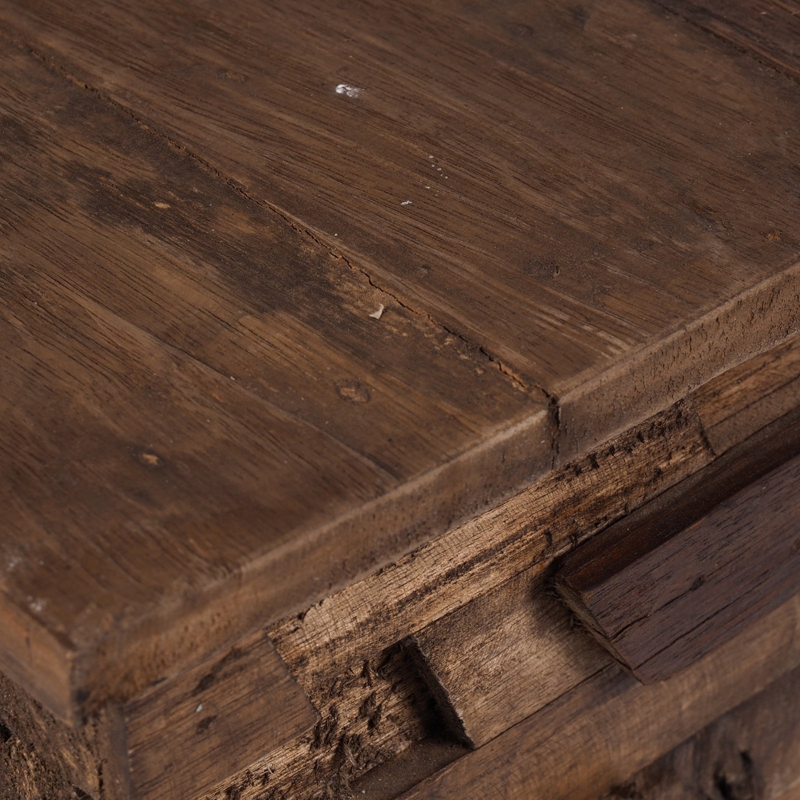 PFLANZEN HOCKER "DOME" | 50cm, Massivholz | Natur Beistelltisch