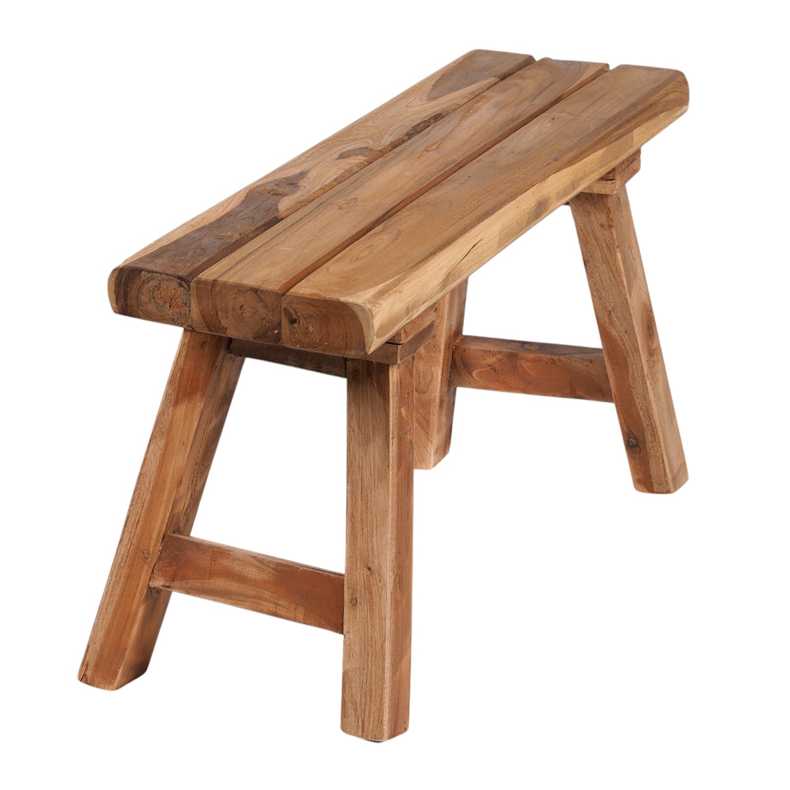 SITZBANK "PALMA" | Massivholz, 84cm | Flurbank, Blumenbank natur