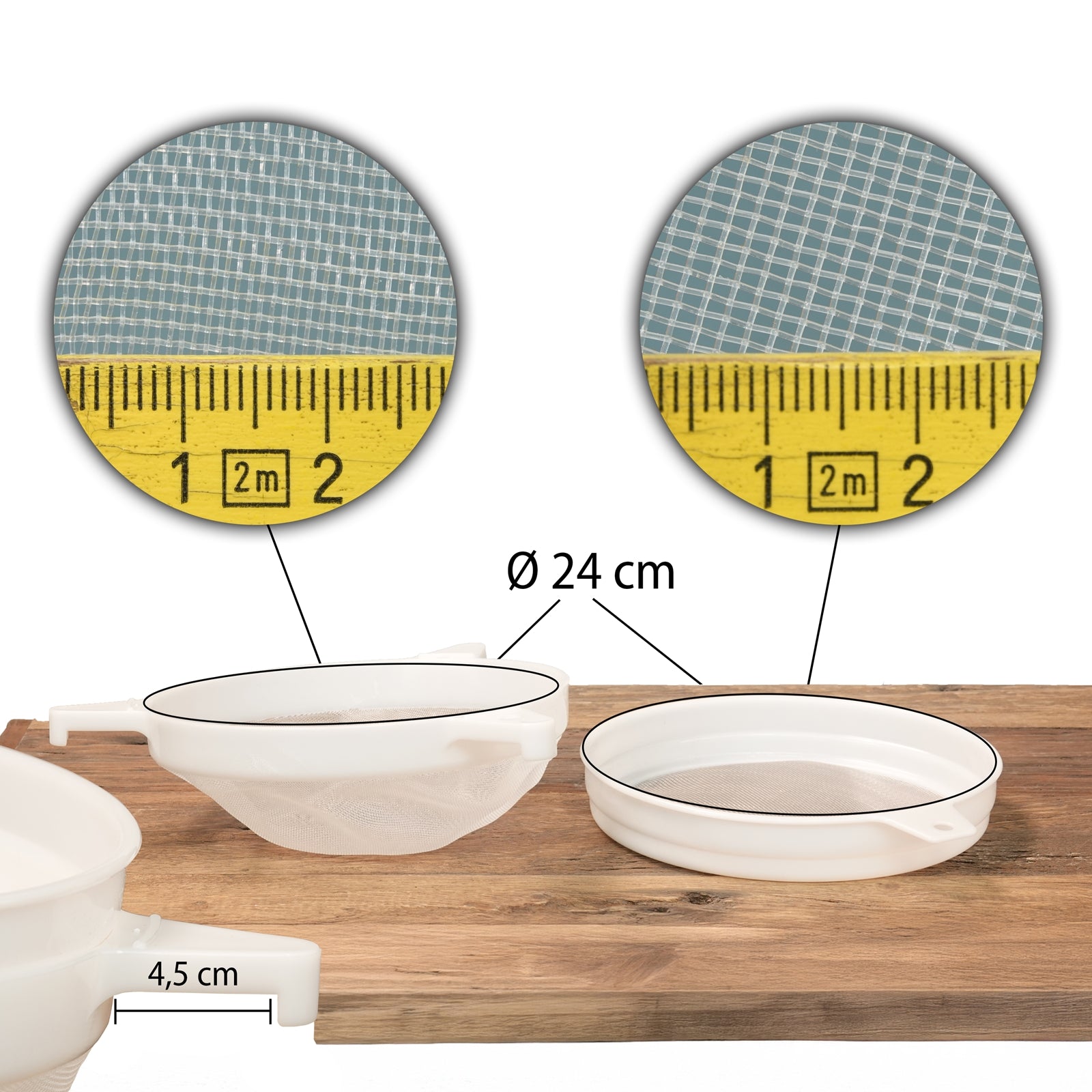 NYLON SPITZSIEB BEEComb | Ø 29 cm | Honigsieb