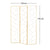 RAUMTEILER "MOSAIC" | Metall, gold, 170x120cm | Paravent