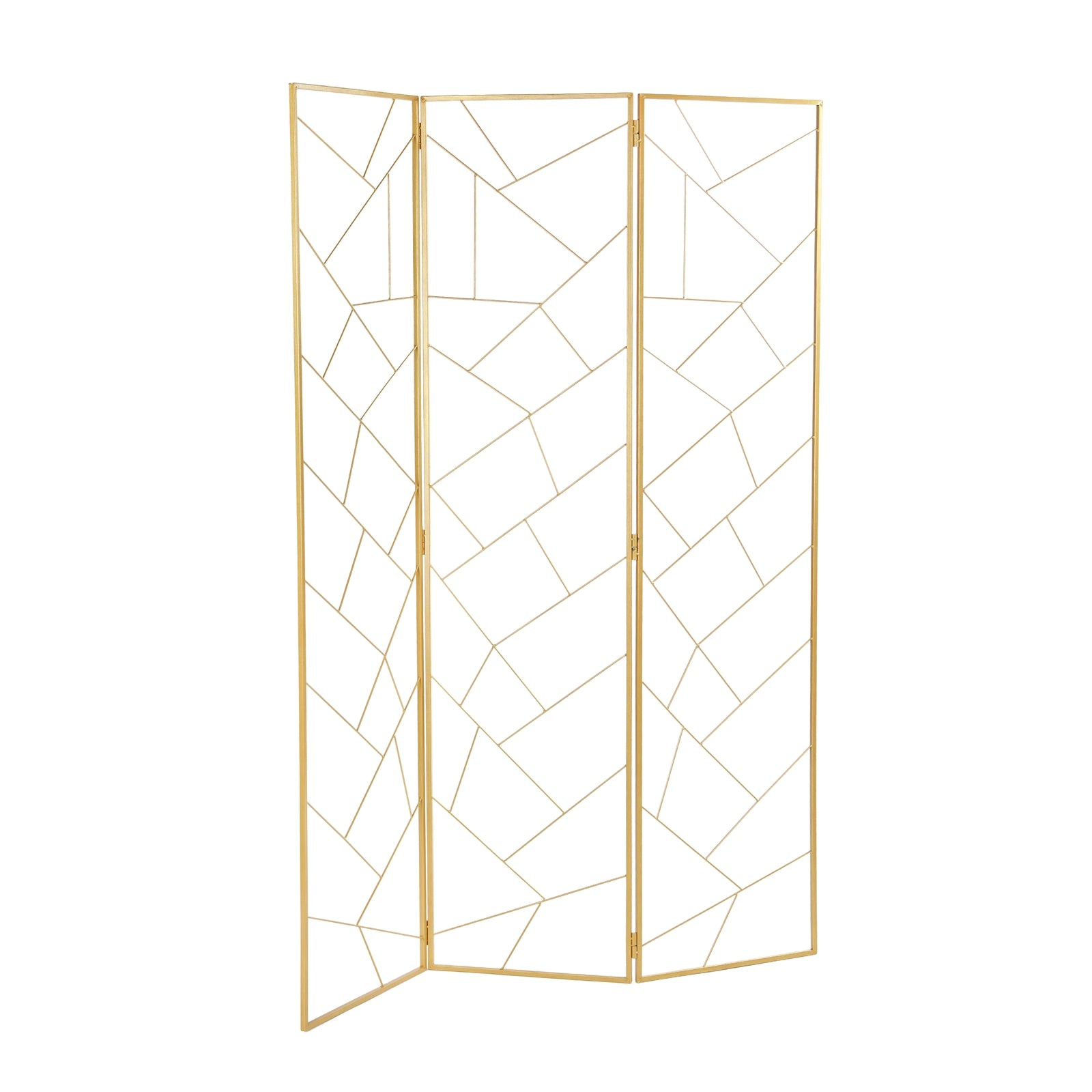 RAUMTEILER "MOSAIC" | Metall, gold, 170x120cm | Paravent