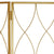 RAUMTEILER "LOUNGE" | Metall, gold, 170x120cm | Paravent