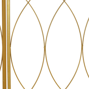 RAUMTEILER "LOUNGE" | Metall, gold, 170x120cm | Paravent