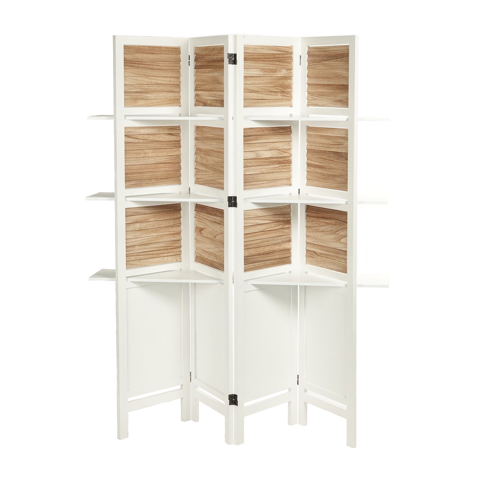 RAUMTEILER "COTTAGE III" | mit Regalböden | Paravent