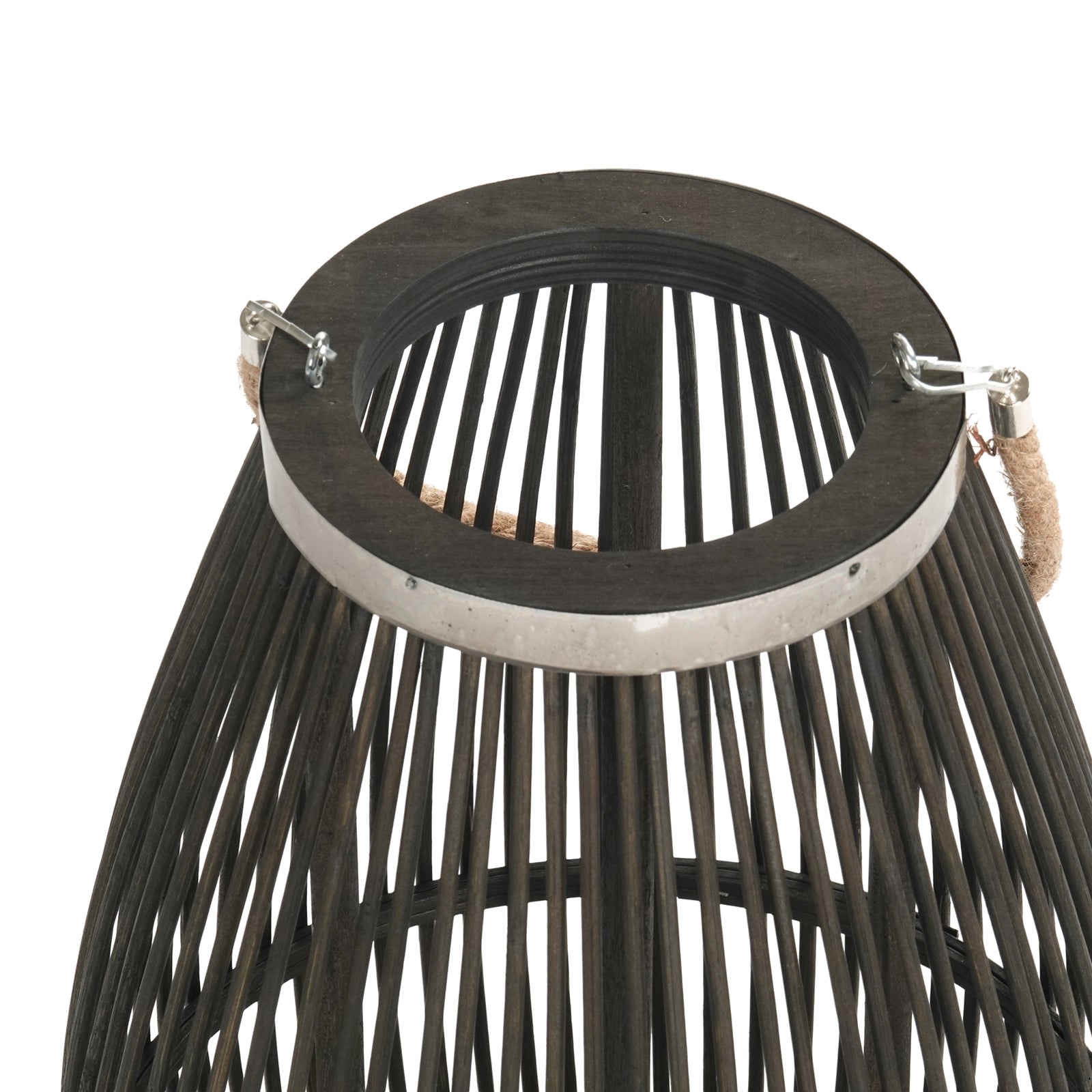 Deko  LATERNE "ZYA" |  Bambus | Natur Windlicht