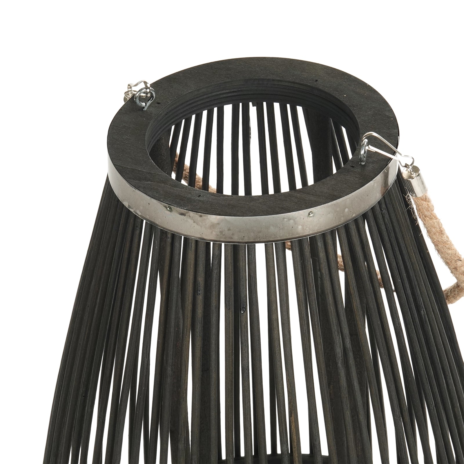 Deko  LATERNE "ZYA" |  Bambus | Natur Windlicht