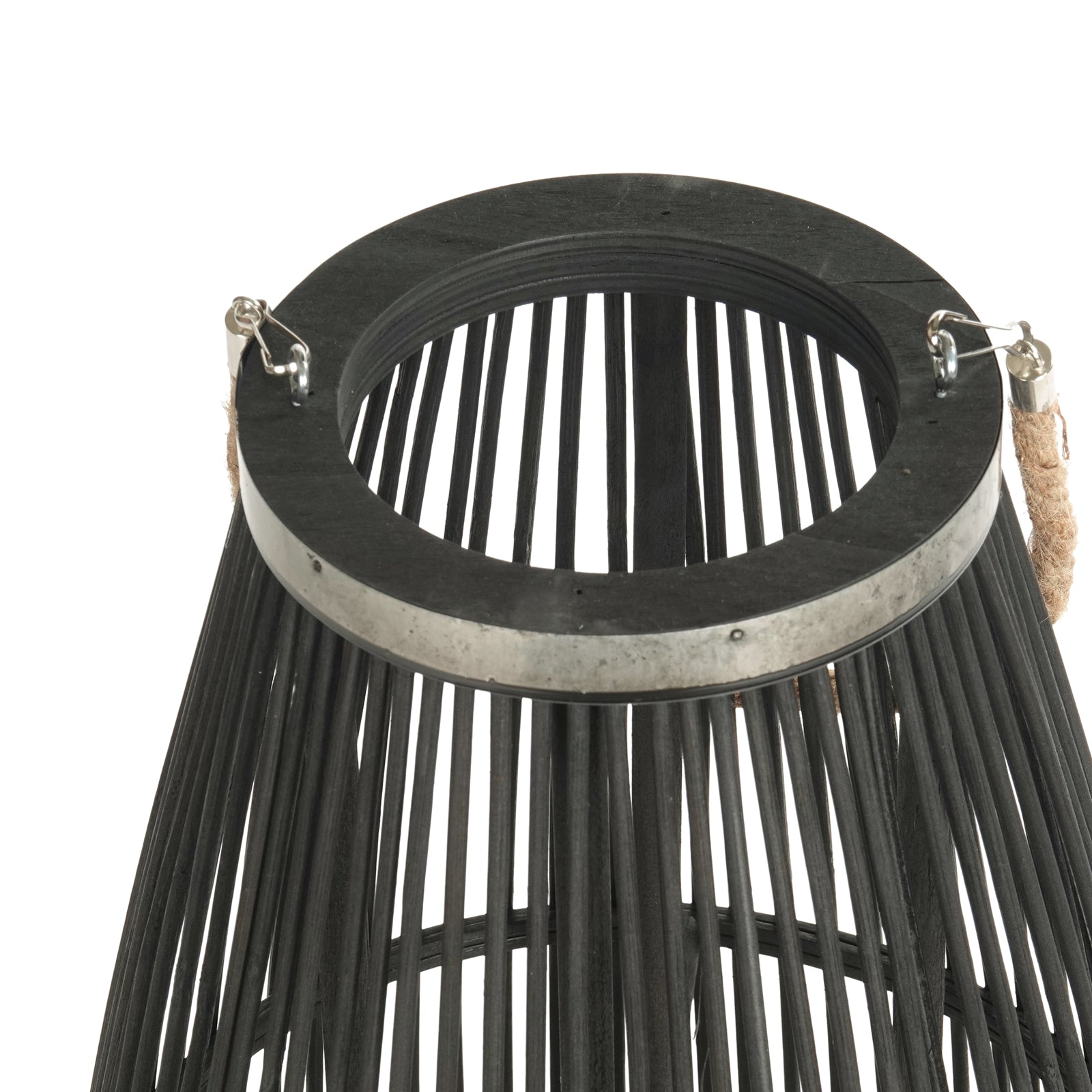 Deko  LATERNE "ZYA" |  Bambus | Natur Windlicht