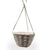 BLUMENAMPEL "BOWL" | 25 cm, Weide | handgefertigtes Korbgeflecht