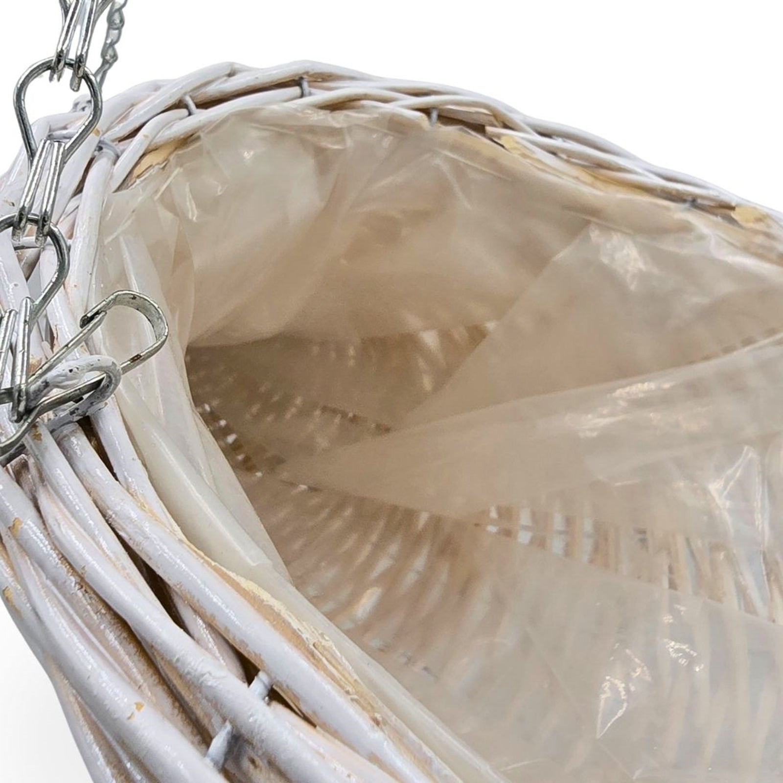 BLUMENAMPEL "FÜLLHORN" | Weide | handgefertigt Korbgeflecht