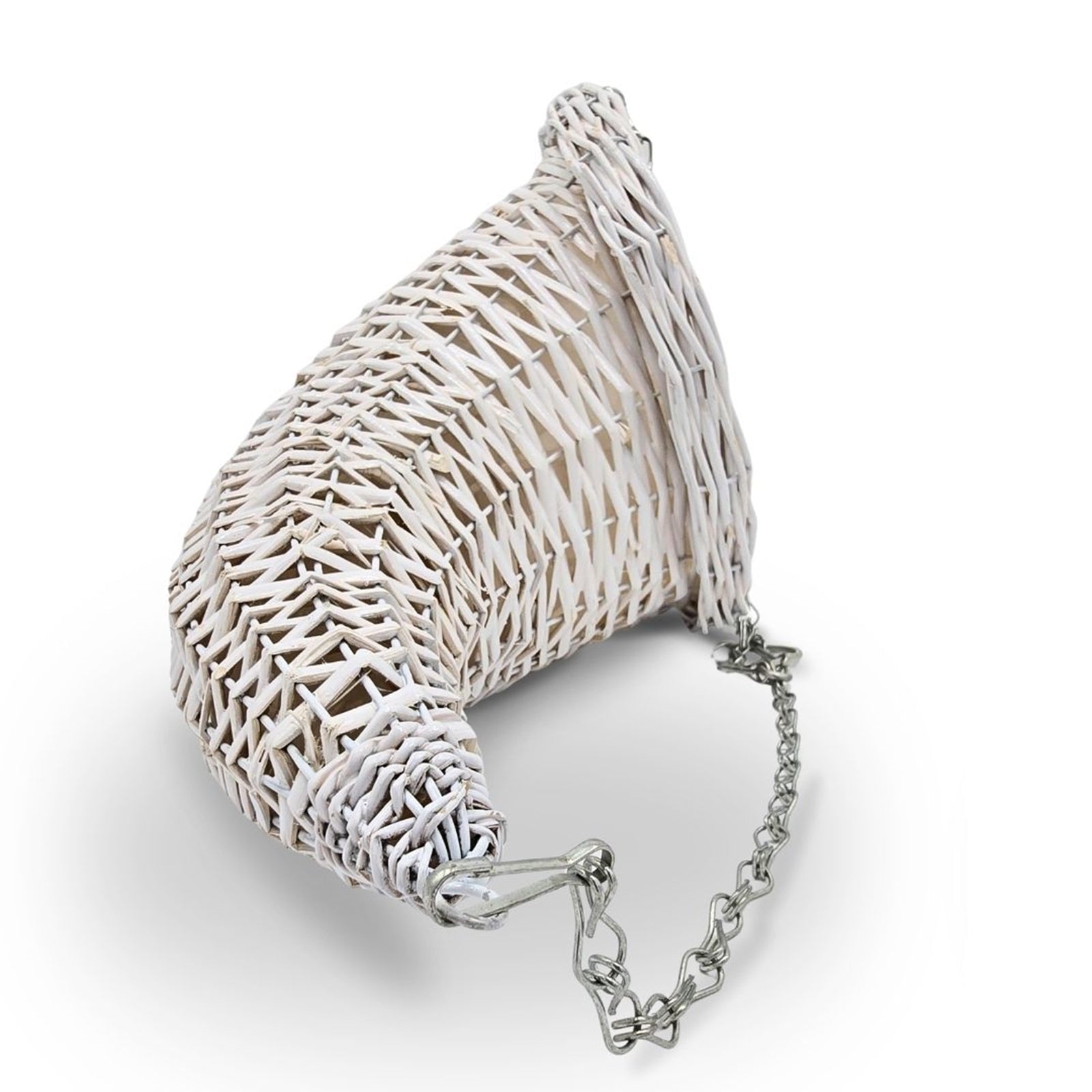 BLUMENAMPEL "FÜLLHORN" | Weide | handgefertigt Korbgeflecht