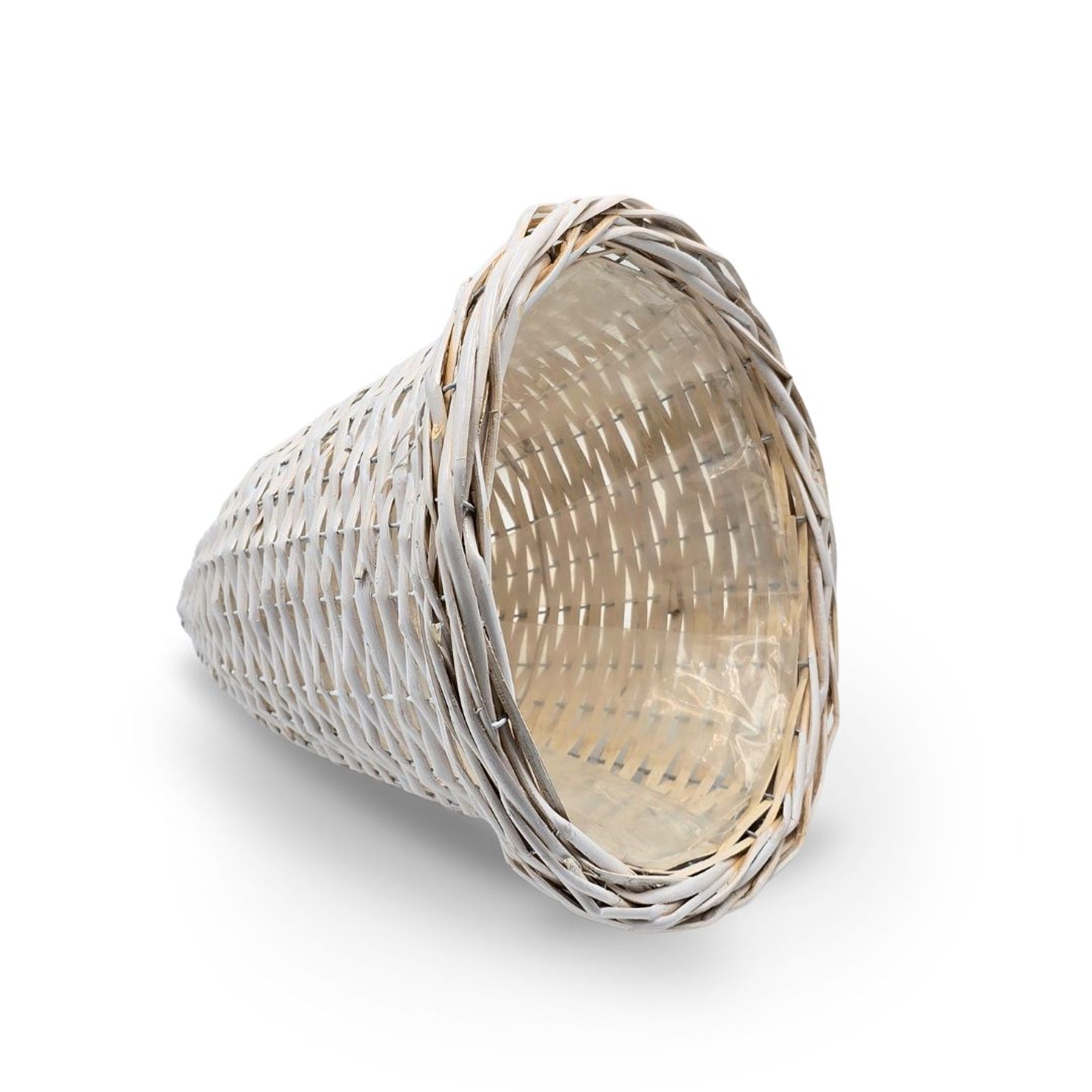 ÜBERTOPF "NOSTALGIA" | 53 cm, Metall, Weide | Pflanzständer, Dekovase