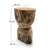 BEISTELLTISCH "MESH" | Teak | Holz Blumen Hocker, Nachttisch