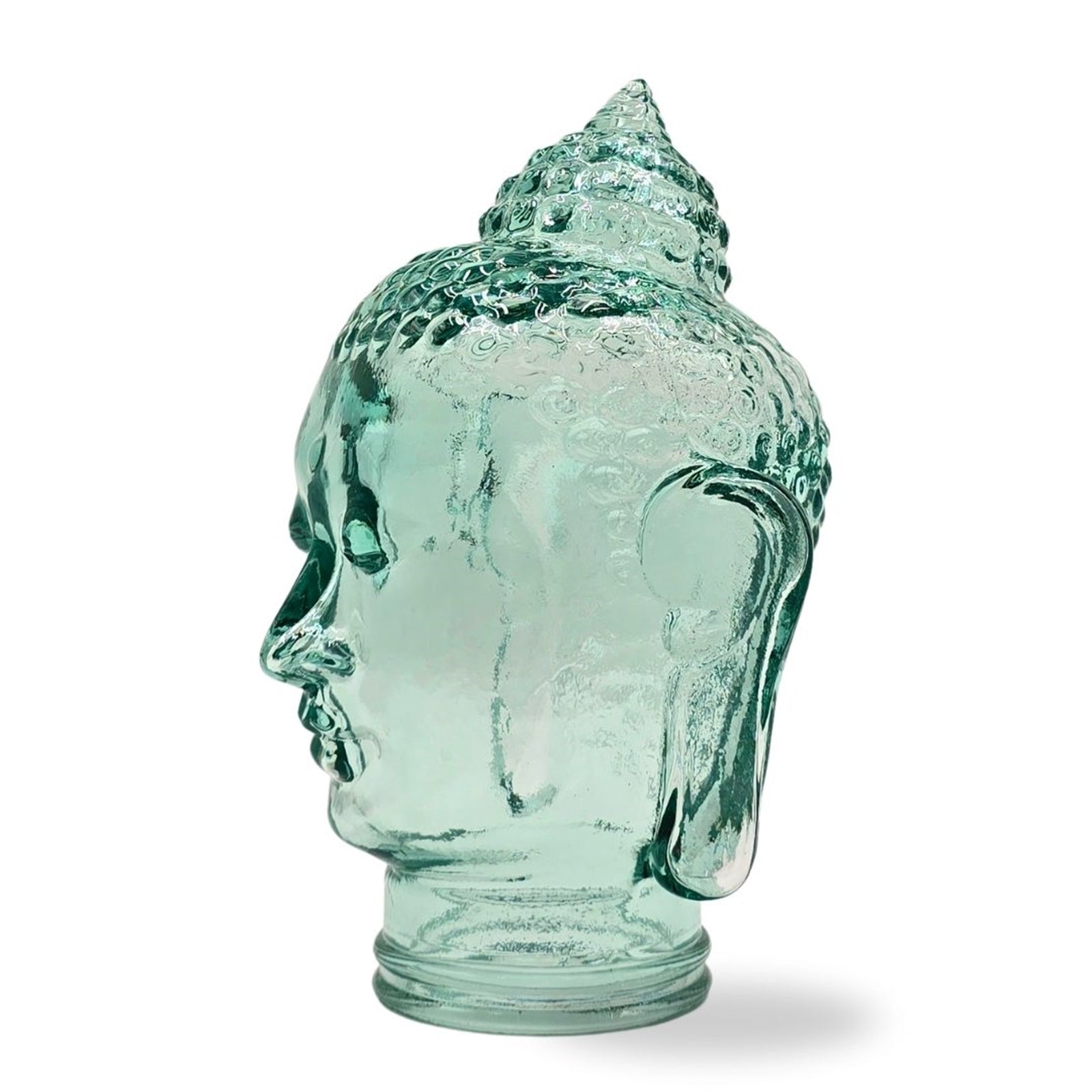 DEKOKOPF BUDDHA | Glas, Dekoration für Garten und Wohnung