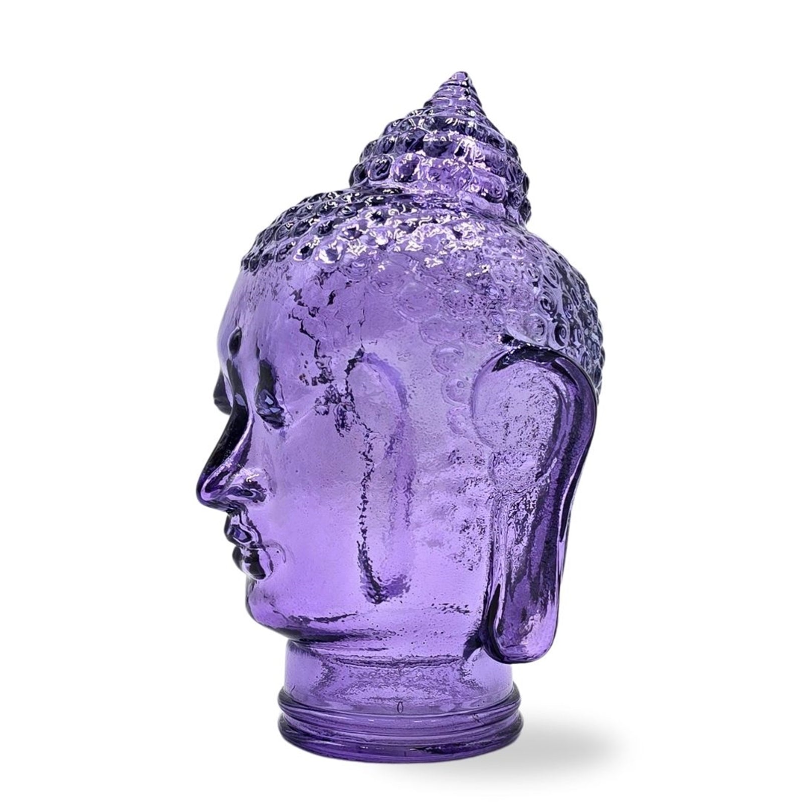 DEKOKOPF BUDDHA | Glas, Dekoration für Garten und Wohnung