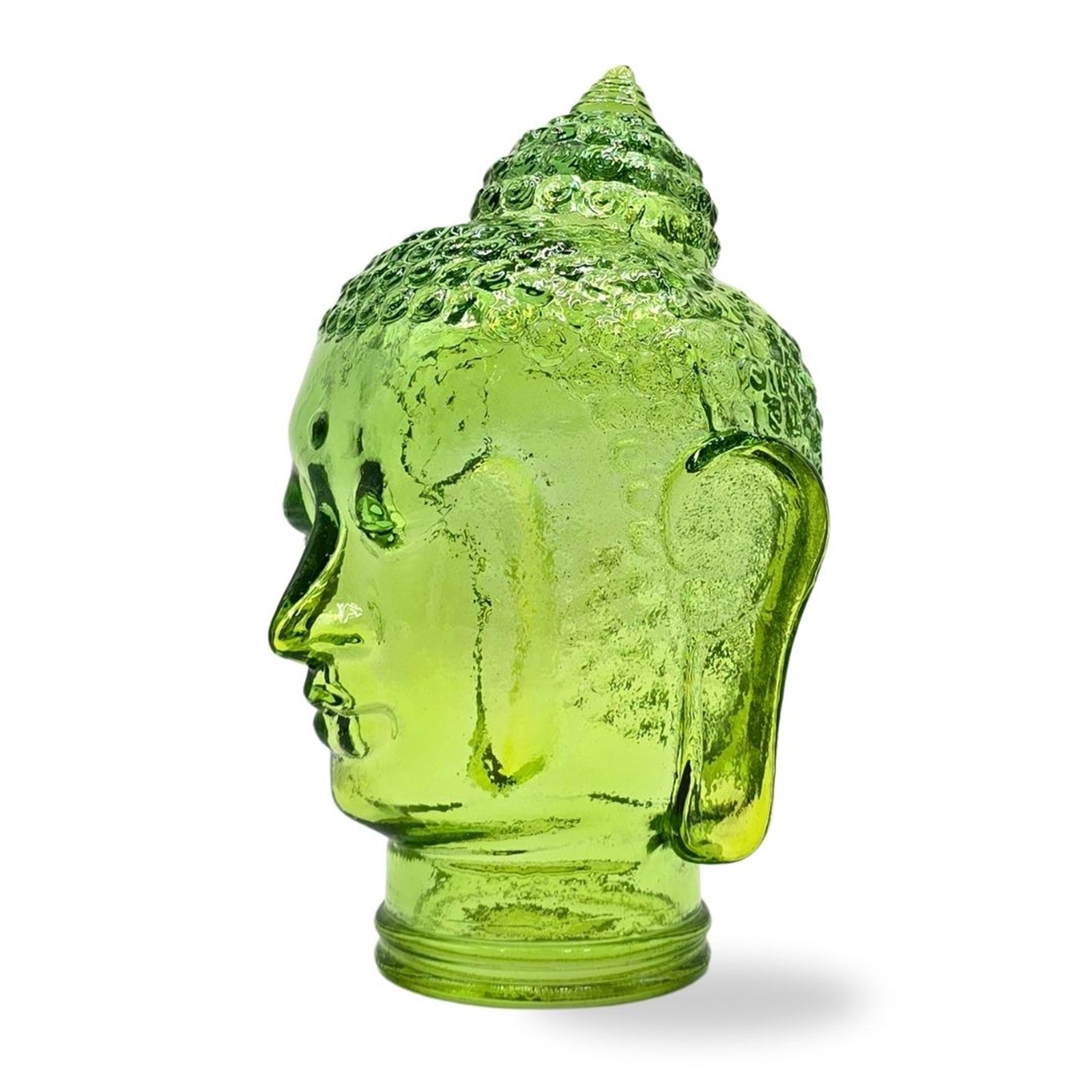DEKOKOPF BUDDHA | Glas, Dekoration für Garten und Wohnung