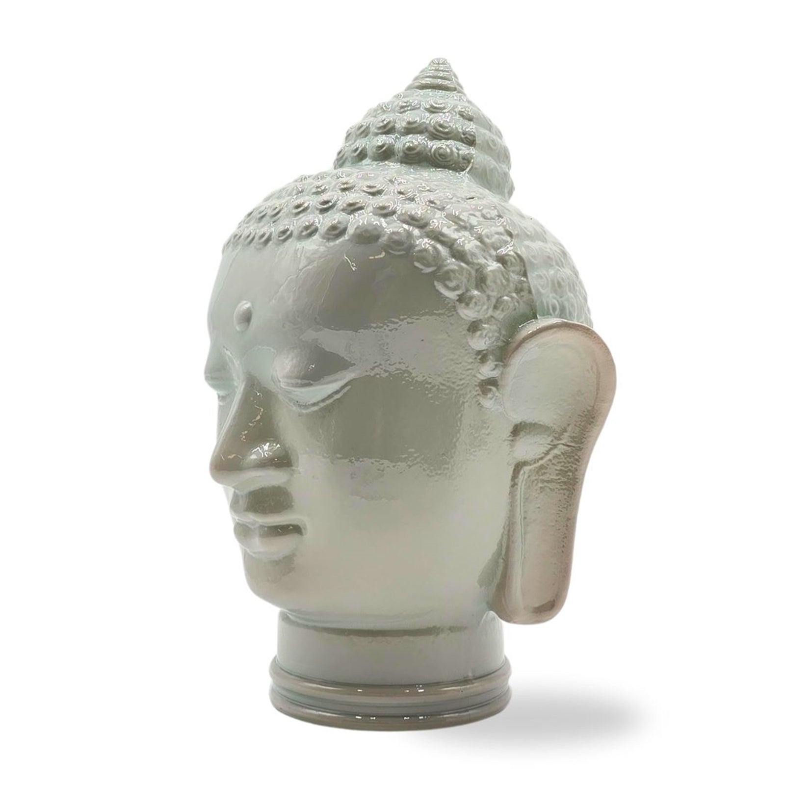 DEKOKOPF BUDDHA | Glas, Dekoration für Garten und Wohnung