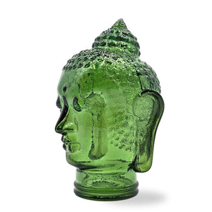 DEKOKOPF BUDDHA | Glas, Dekoration für Garten und Wohnung