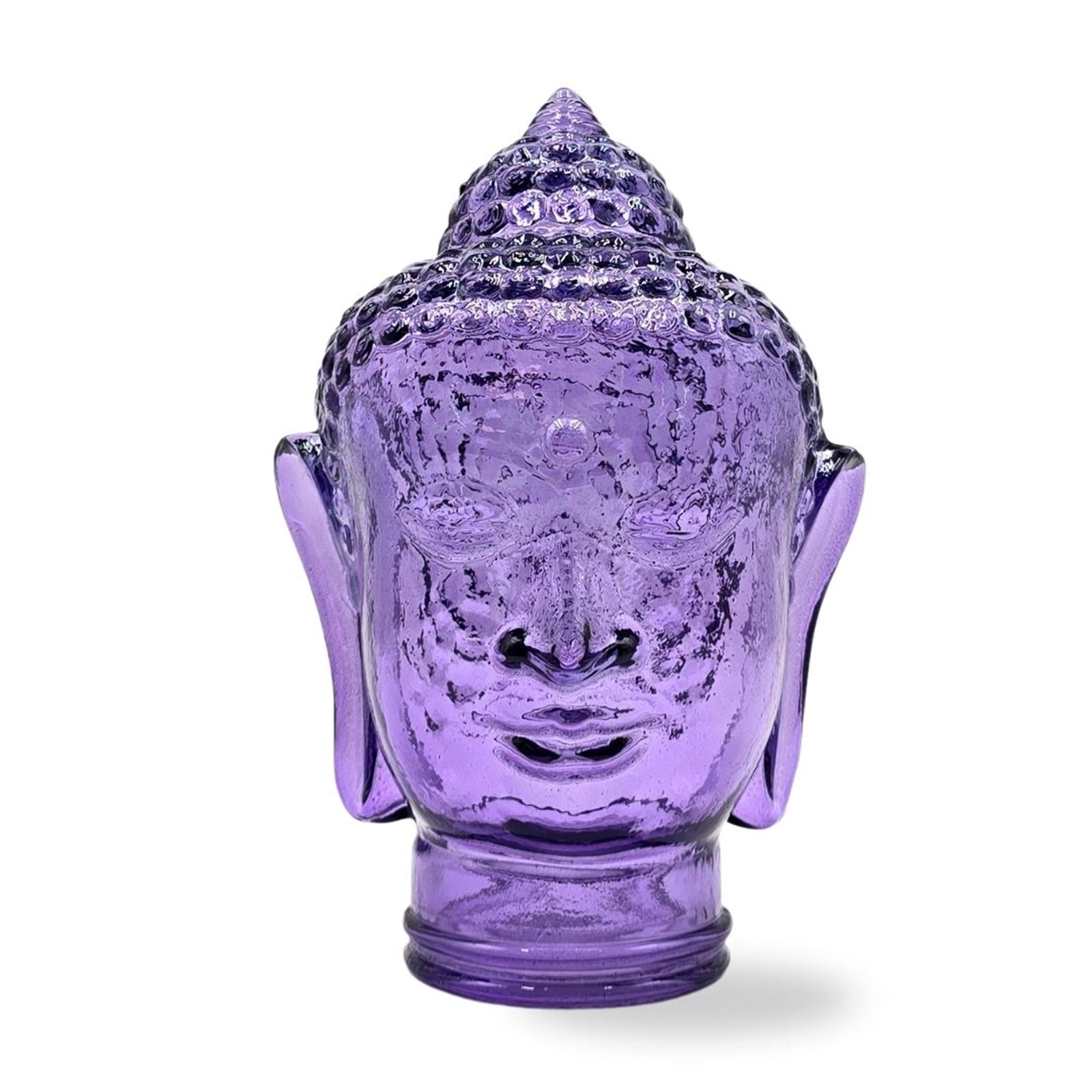 DEKOKOPF BUDDHA | Glas, Dekoration für Garten und Wohnung