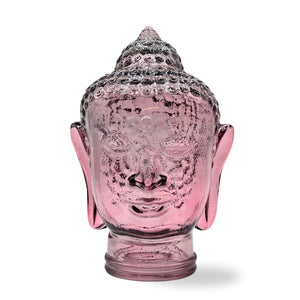 DEKOKOPF BUDDHA | Glas, Dekoration für Garten und Wohnung