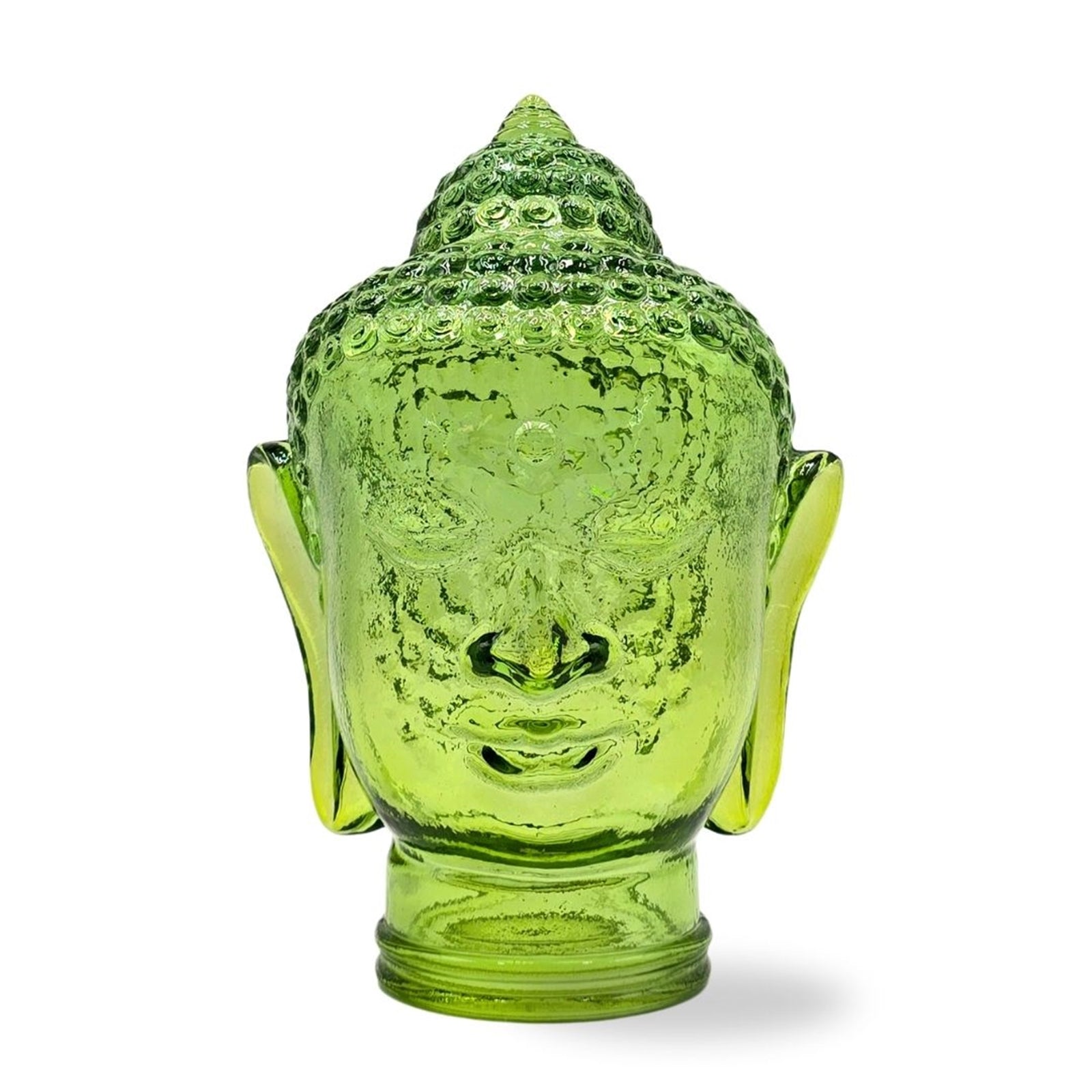 DEKOKOPF BUDDHA | Glas, Dekoration für Garten und Wohnung
