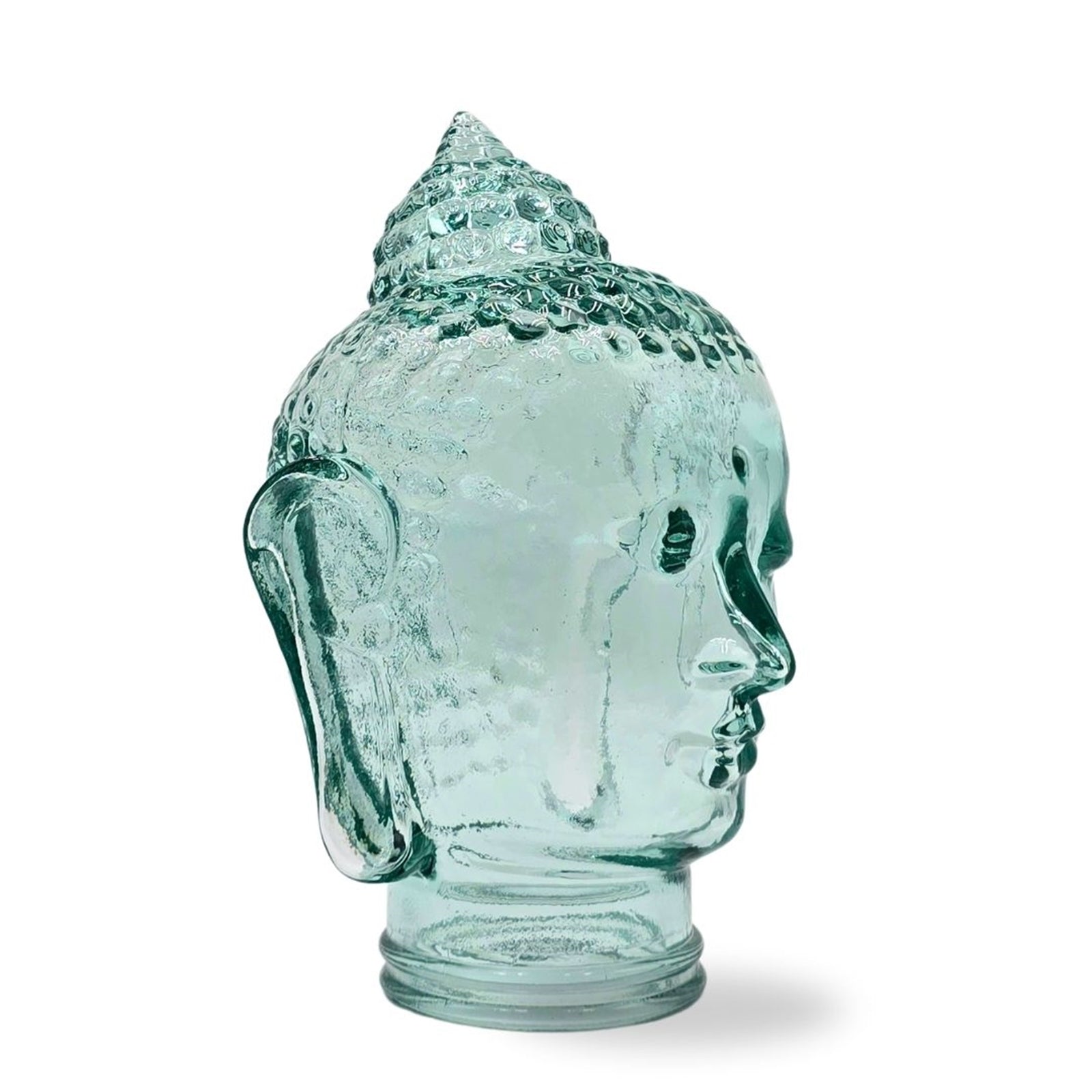 DEKOKOPF BUDDHA | Glas, Dekoration für Garten und Wohnung