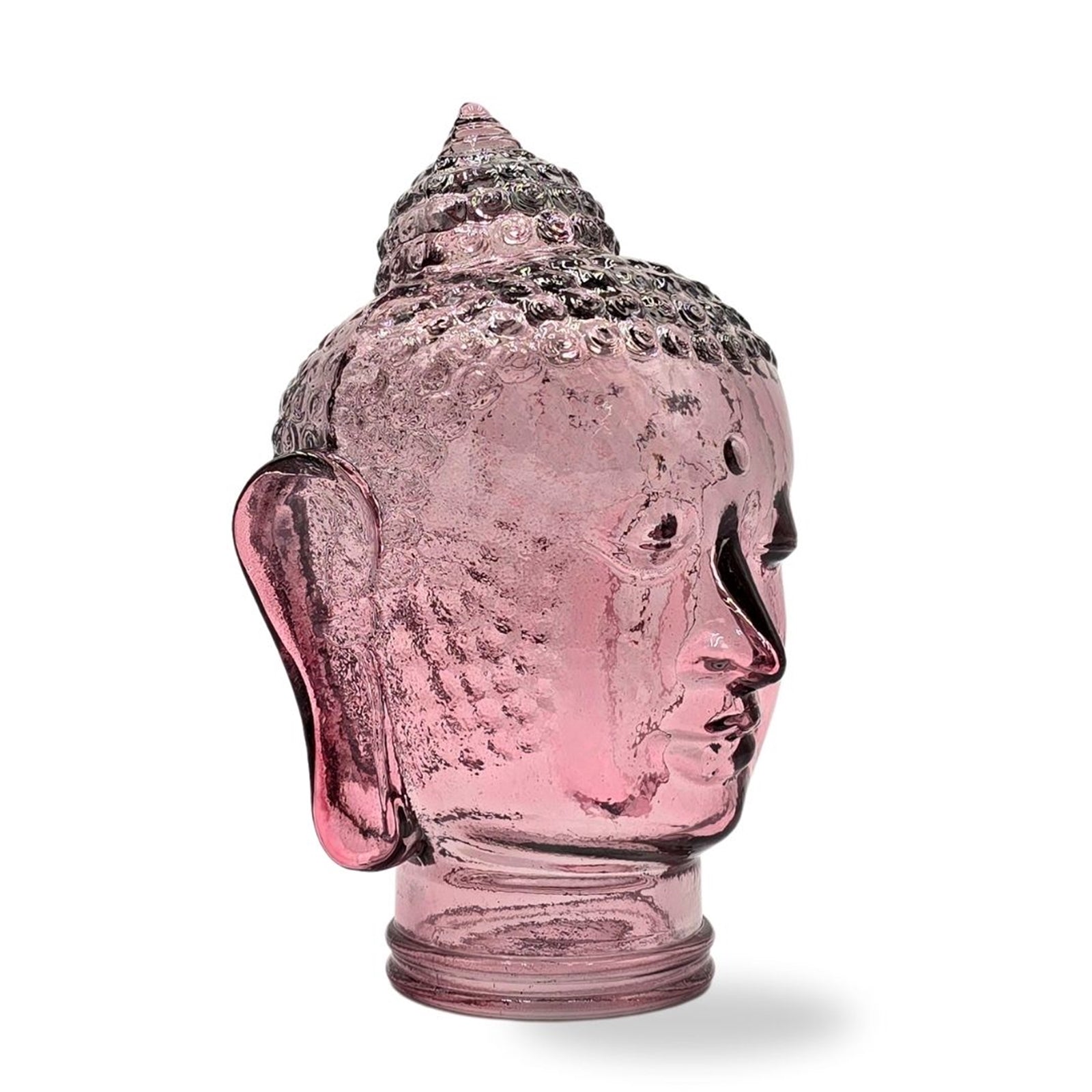 DEKOKOPF BUDDHA | Glas, Dekoration für Garten und Wohnung