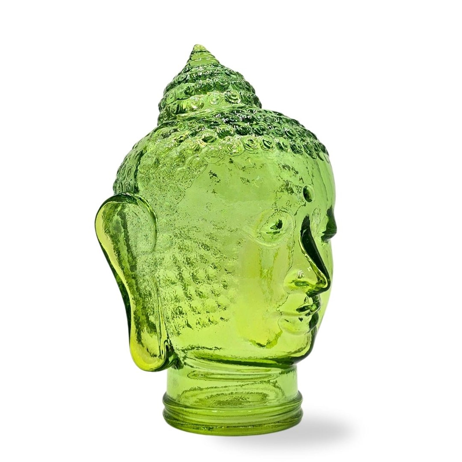 DEKOKOPF BUDDHA | Glas, Dekoration für Garten und Wohnung