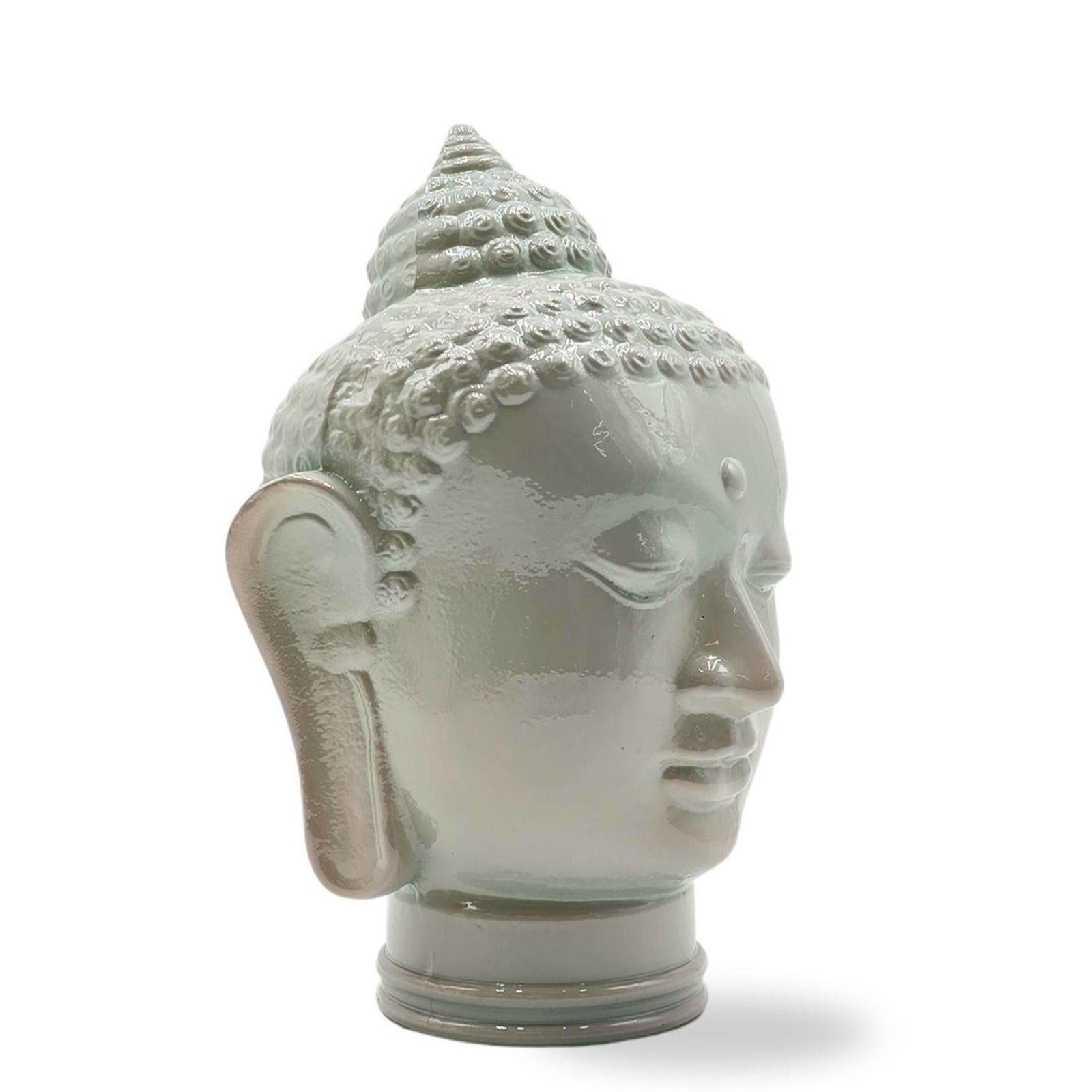 DEKOKOPF BUDDHA | Glas, Dekoration für Garten und Wohnung