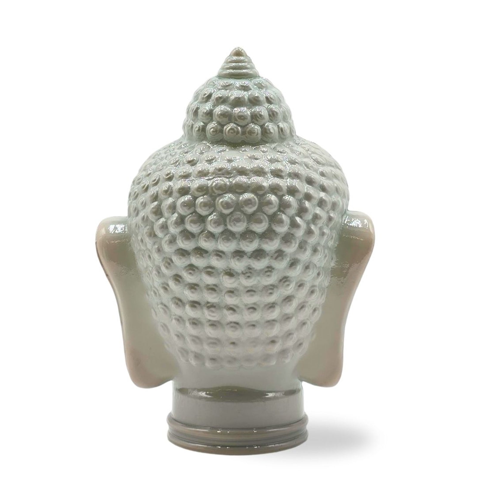 DEKOKOPF BUDDHA | Glas, Dekoration für Garten und Wohnung