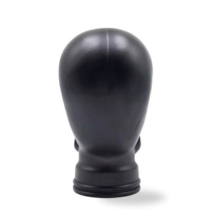 Glas KOPFHÖRERSTÄNDER TOTENKOPF| 26cm Glaskopf Skulptur