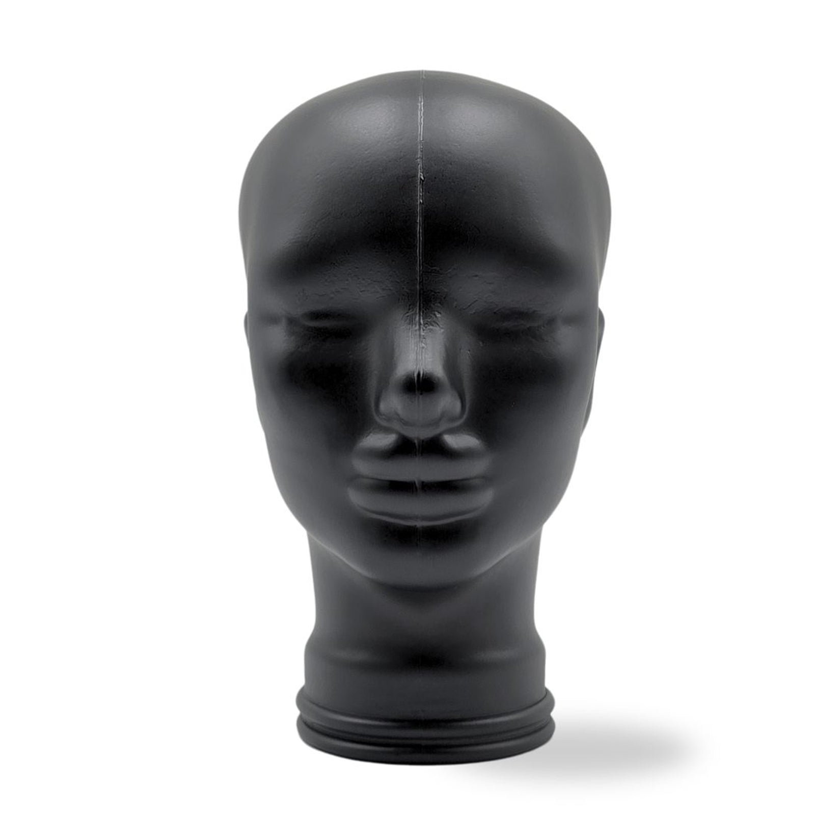 Glas KOPFHÖRERSTÄNDER voll Glanz + matt | 29cm Glaskopf Skulptur