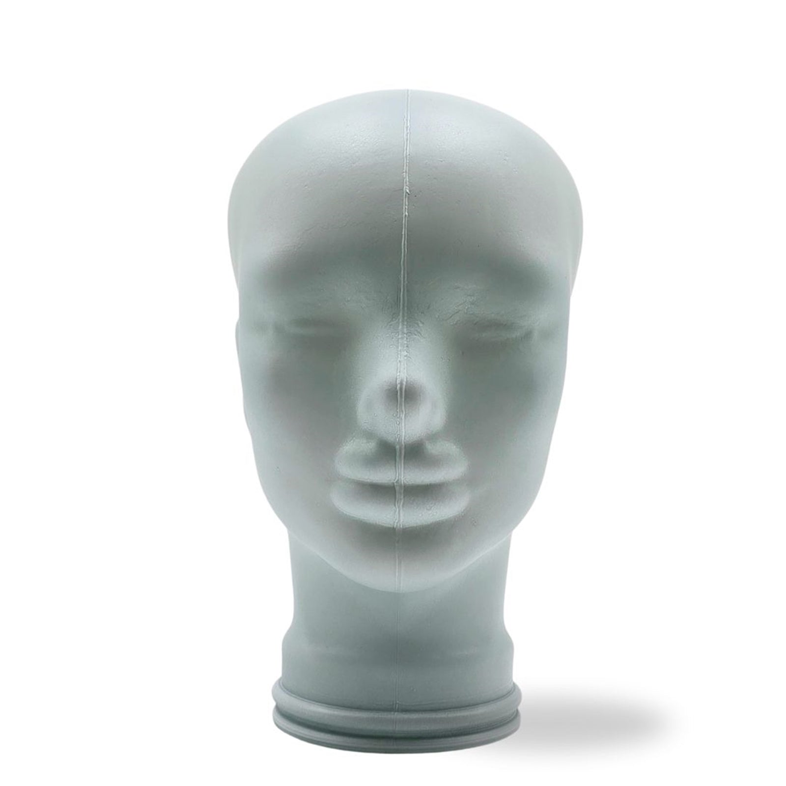 Glas KOPFHÖRERSTÄNDER voll Glanz + matt | 29cm Glaskopf Skulptur