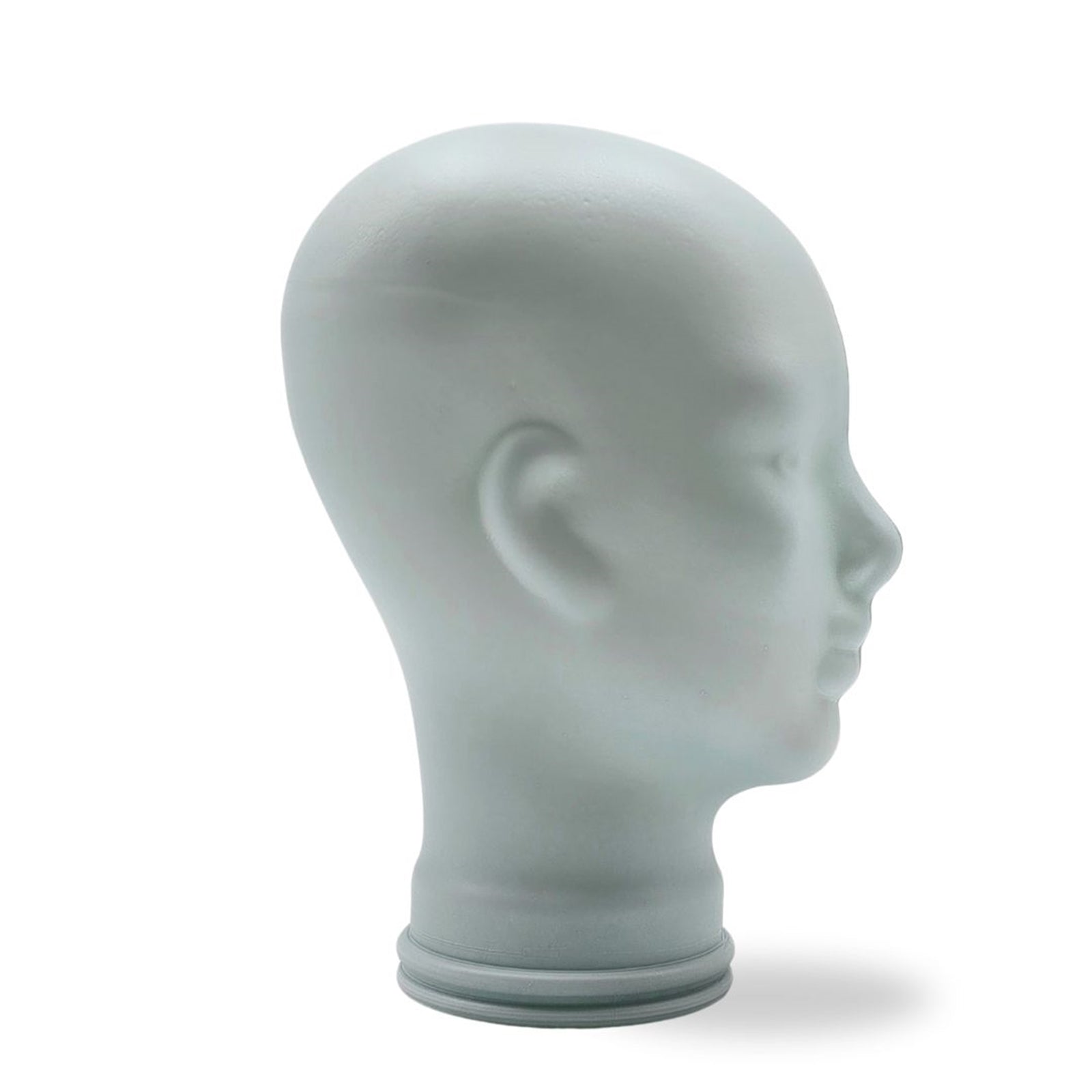 Glas KOPFHÖRERSTÄNDER voll Glanz + matt | 29cm Glaskopf Skulptur