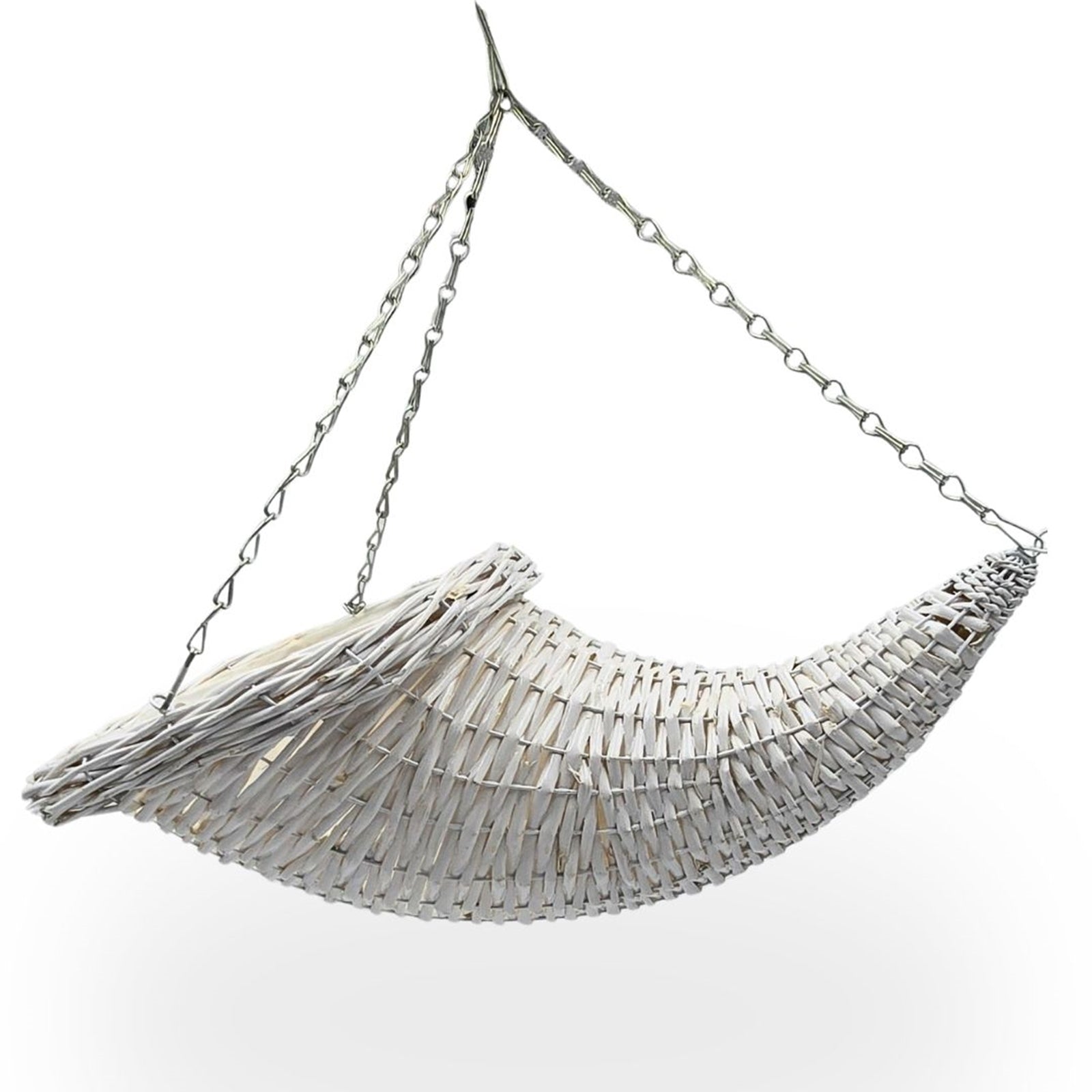 BLUMENAMPEL "FÜLLHORN" | 2er Set, Rattan | handgefertigt Korbgeflecht