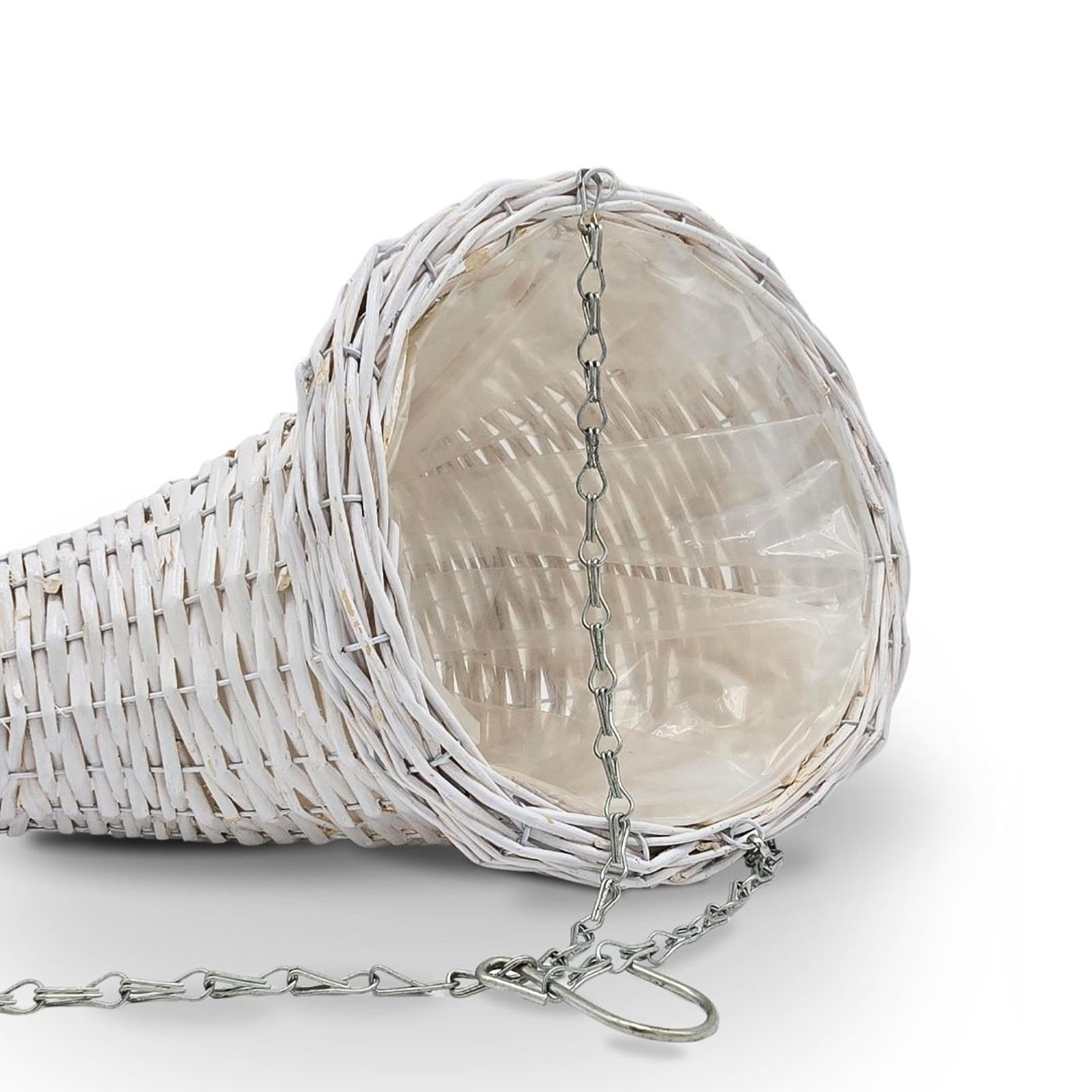 BLUMENAMPEL "FÜLLHORN" | 2er Set, Rattan | handgefertigt Korbgeflecht