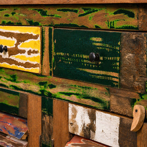 SIDEBOARD "RIO" | 180 cm, Bunt | Kommode mit 4 Türen & Schubladen