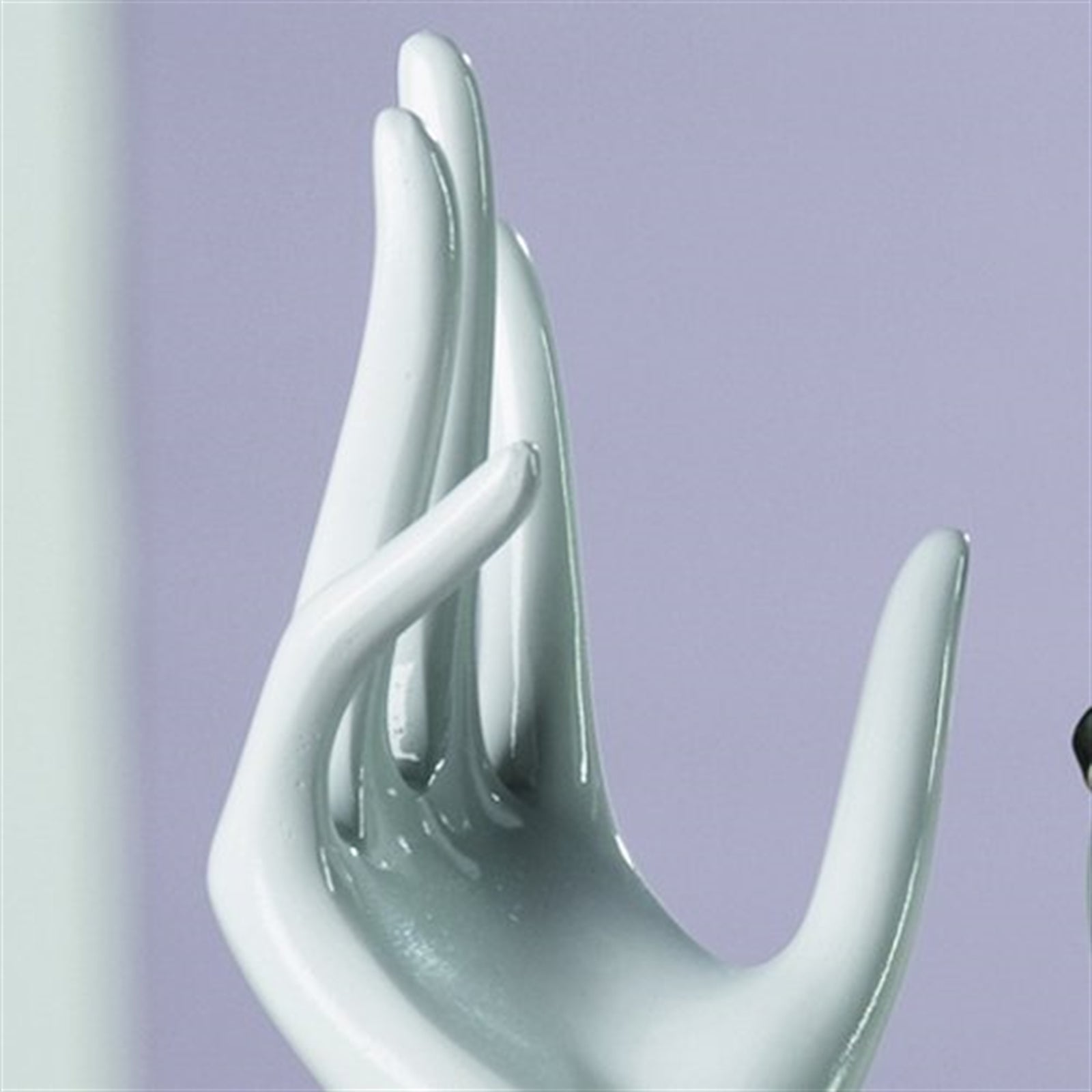 2 DESIGN DEKO SCHMUCKHÄNDE "GRACIOSA" | weiß, Schmuckhalter