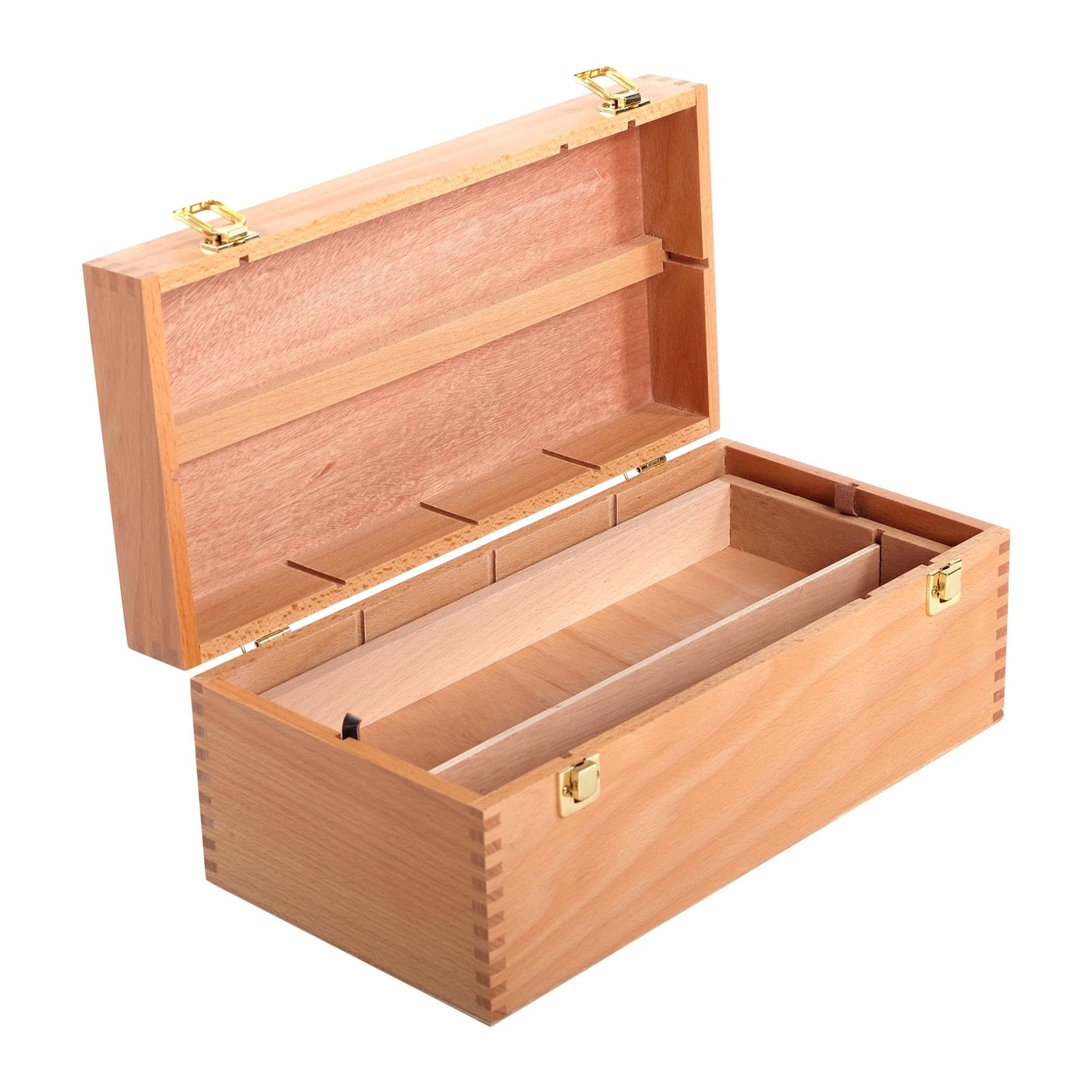 UTENSILIENKOFFER | Buche, 40 cm | Malkasten, Künstlerkiste