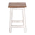 Sitzhocker MADERO | 48x30cm(HxB), Recyclingholz, Holzhocker, Hocker